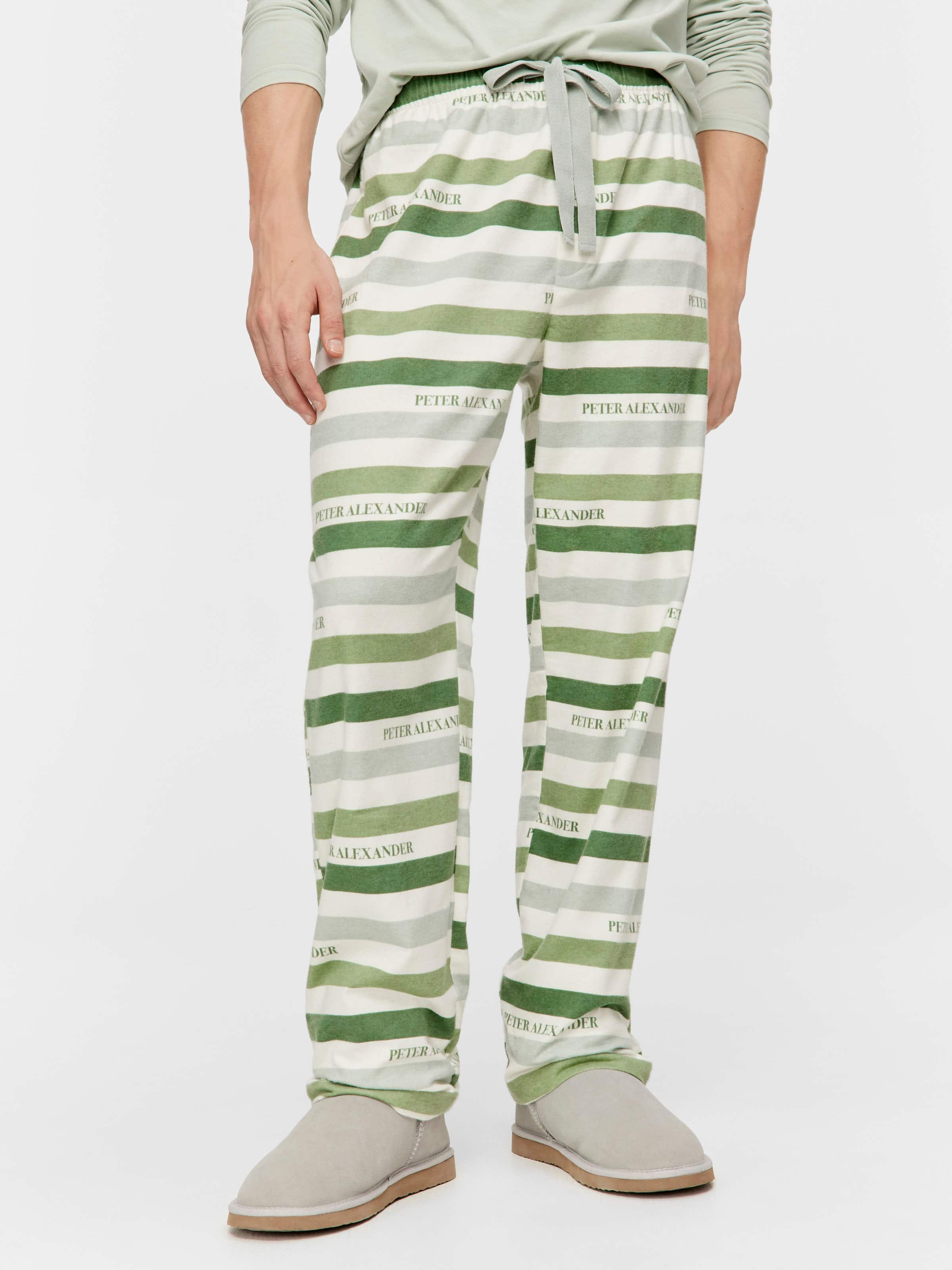 P A Stripe Flannelette Pj Pant Peter Alexander Online