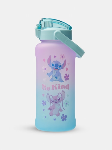 Pink Blue Stitch & Angel Xtra Large Drink Bottle                                                                                