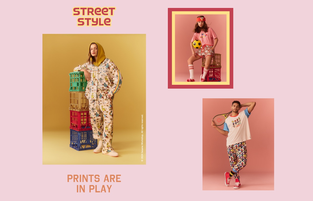 Street Style - Print are in play