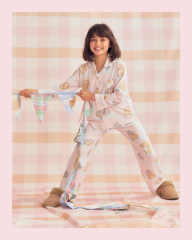 Flower Girl Gift, Flower Girl Pjs, Custom Kid Pajama, Birthday Girl Pa –