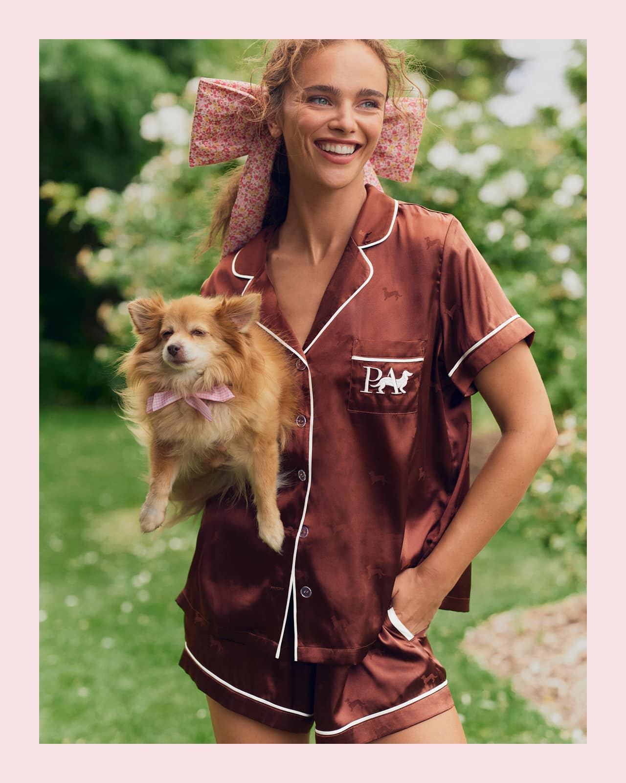 Ladies westie online pyjamas