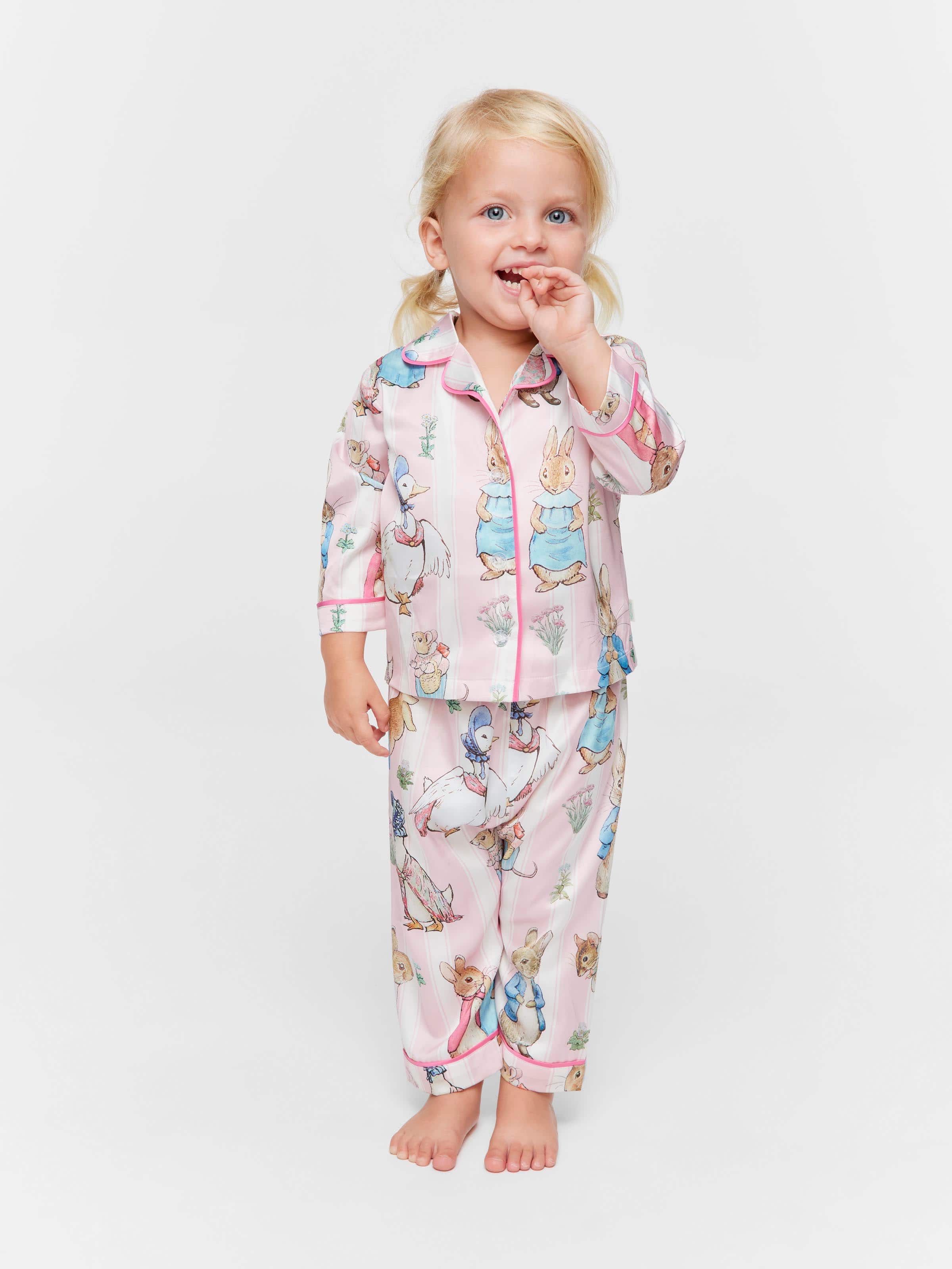 Baby Peter Rabbit Satin Classic Pj Set
