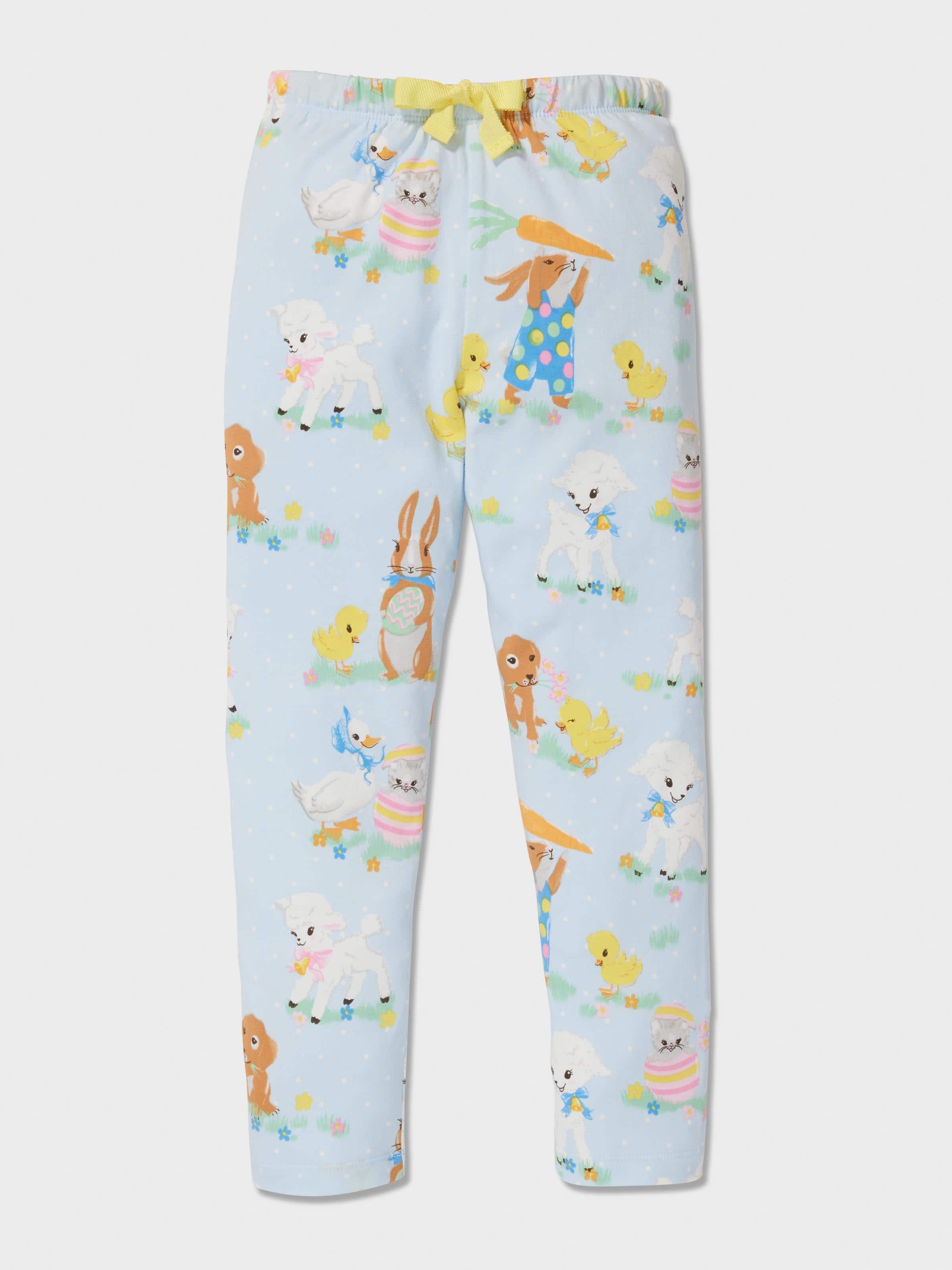 Jnr Girls Easter Print Pj Set