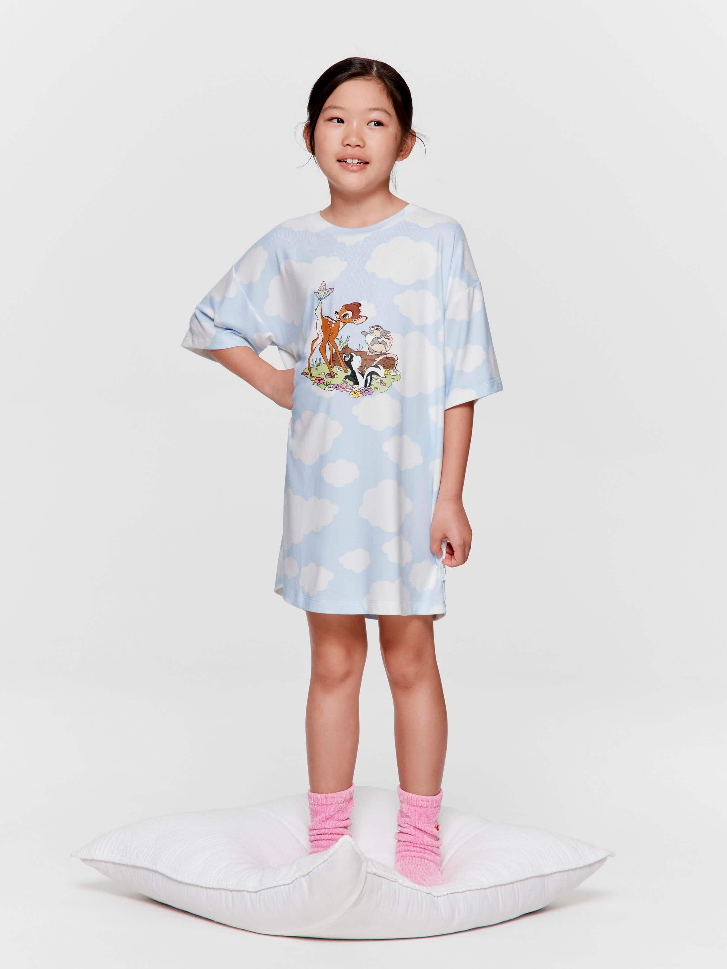 Girls Bambi Print Nightie