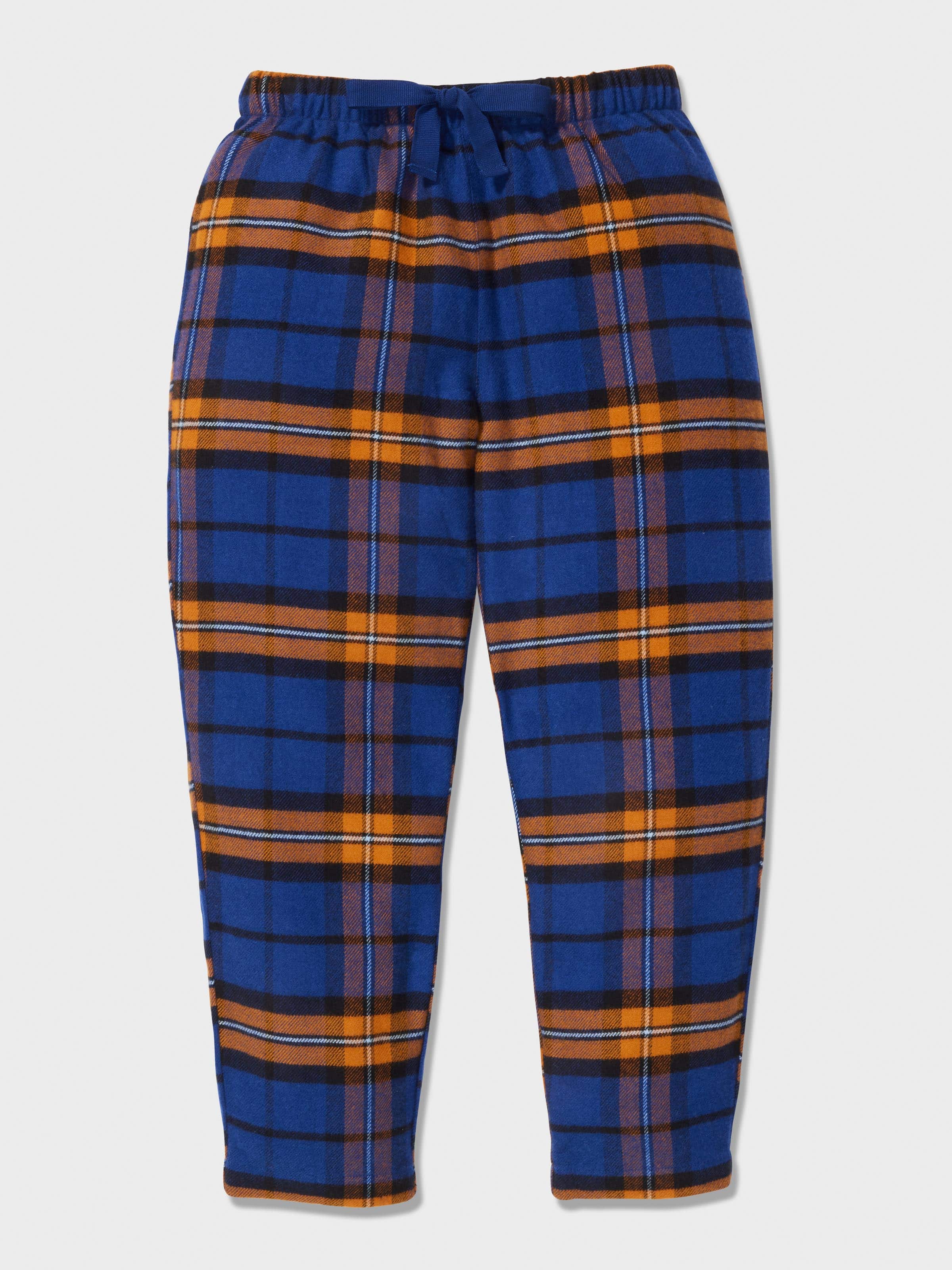 Boys Flannel Check Pj Set