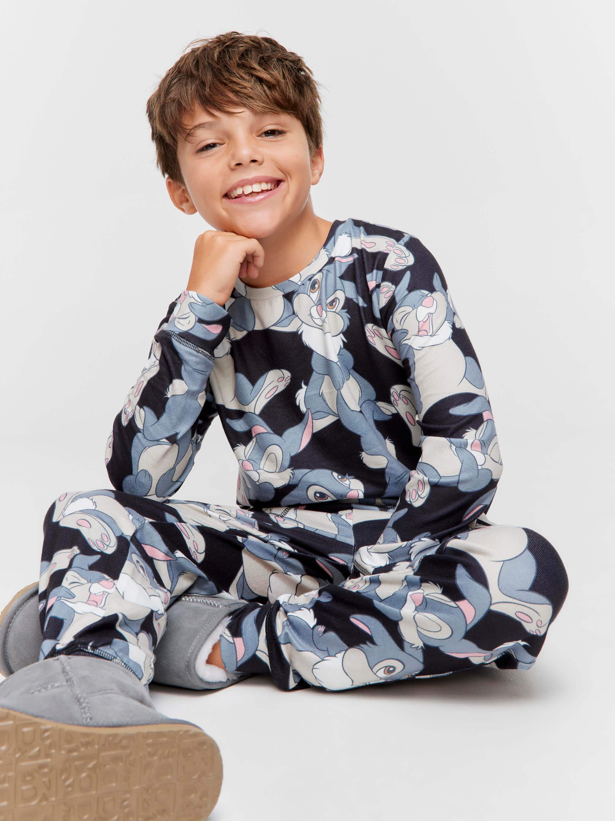 Boys Thumper Print Pj Set