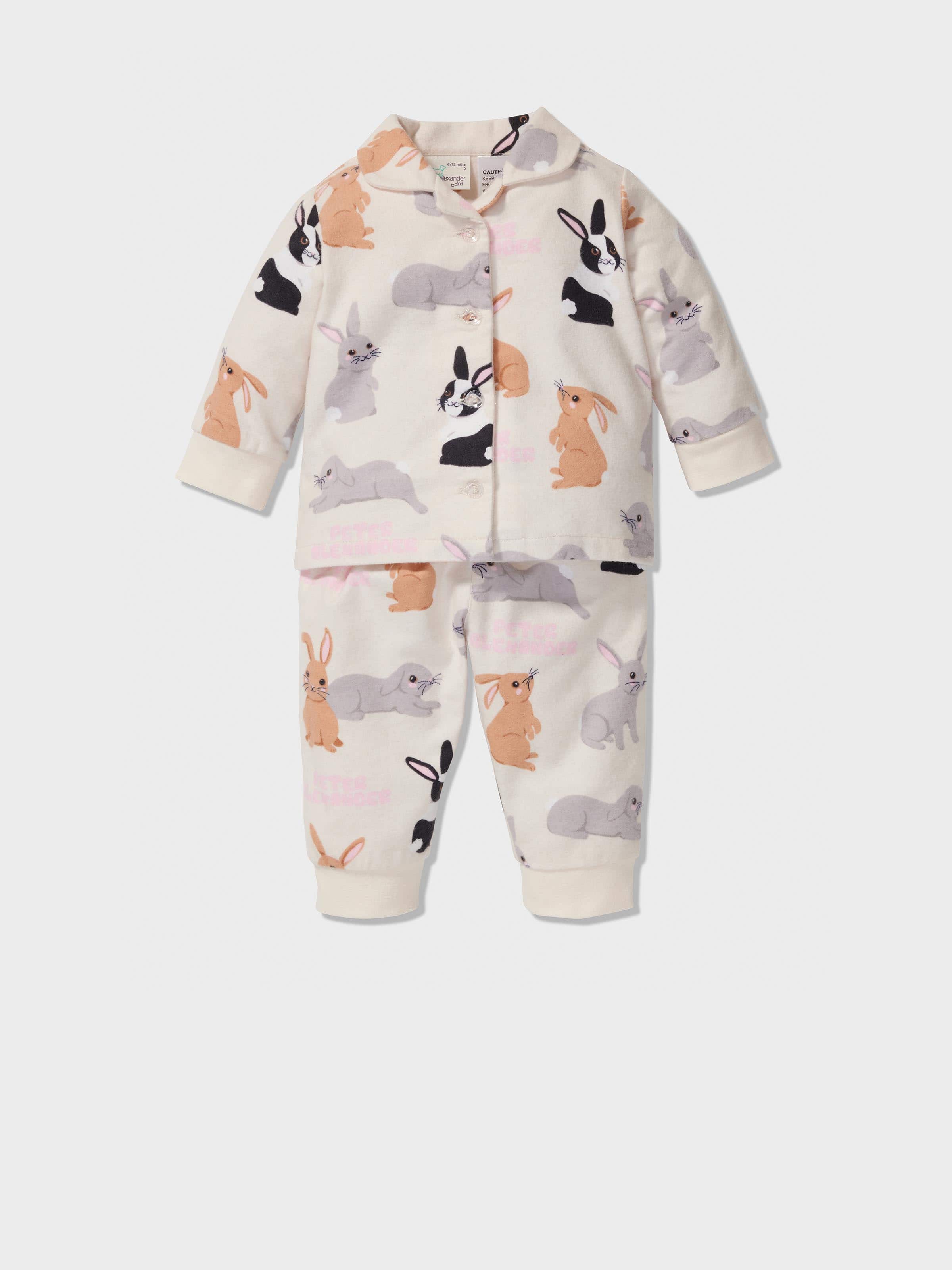 Baby Wild Bunny Classic Pj Set