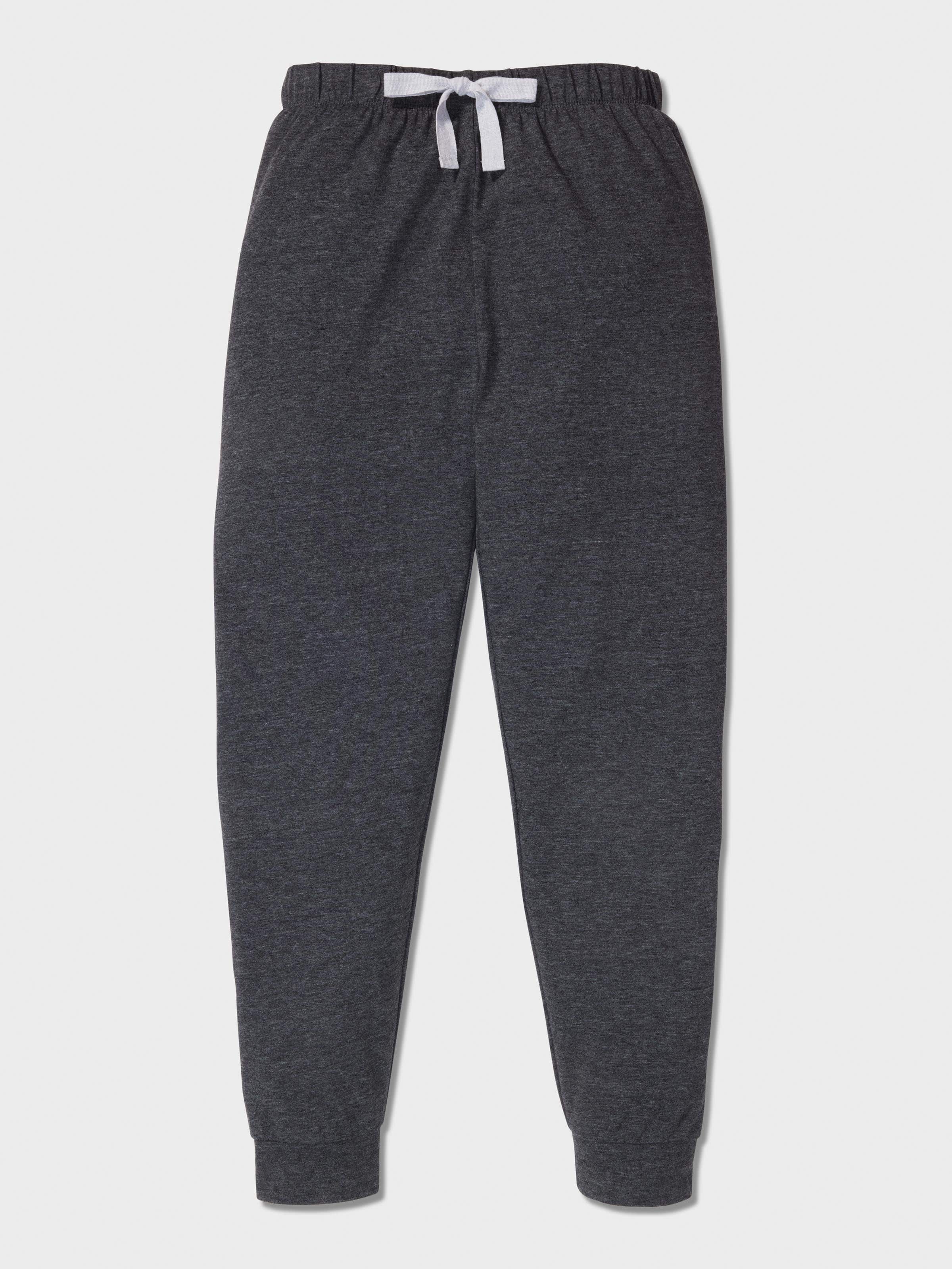 Boys Charcoal Marle Pj Set