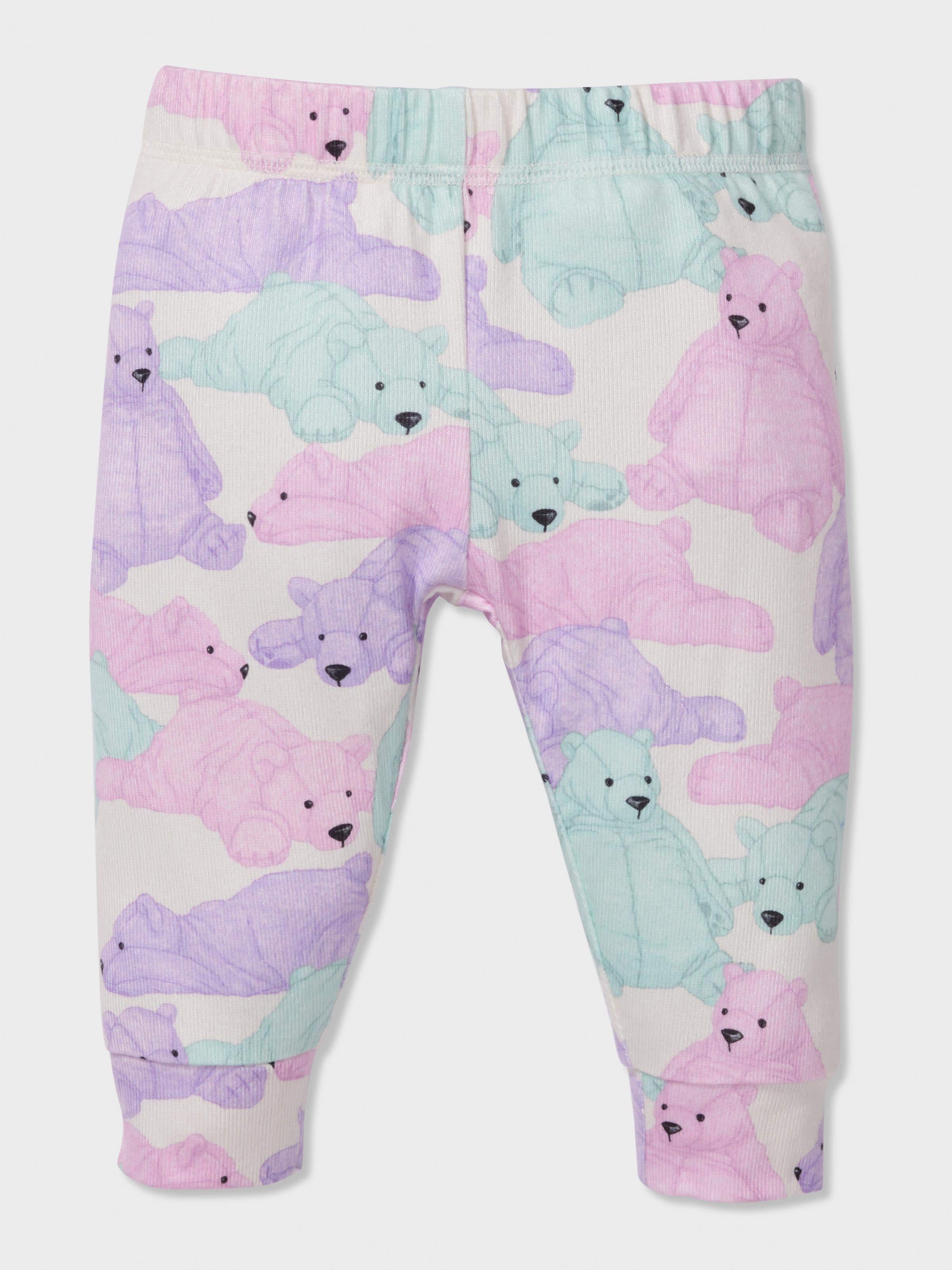 Baby Pastel Bears Long Pj Set
