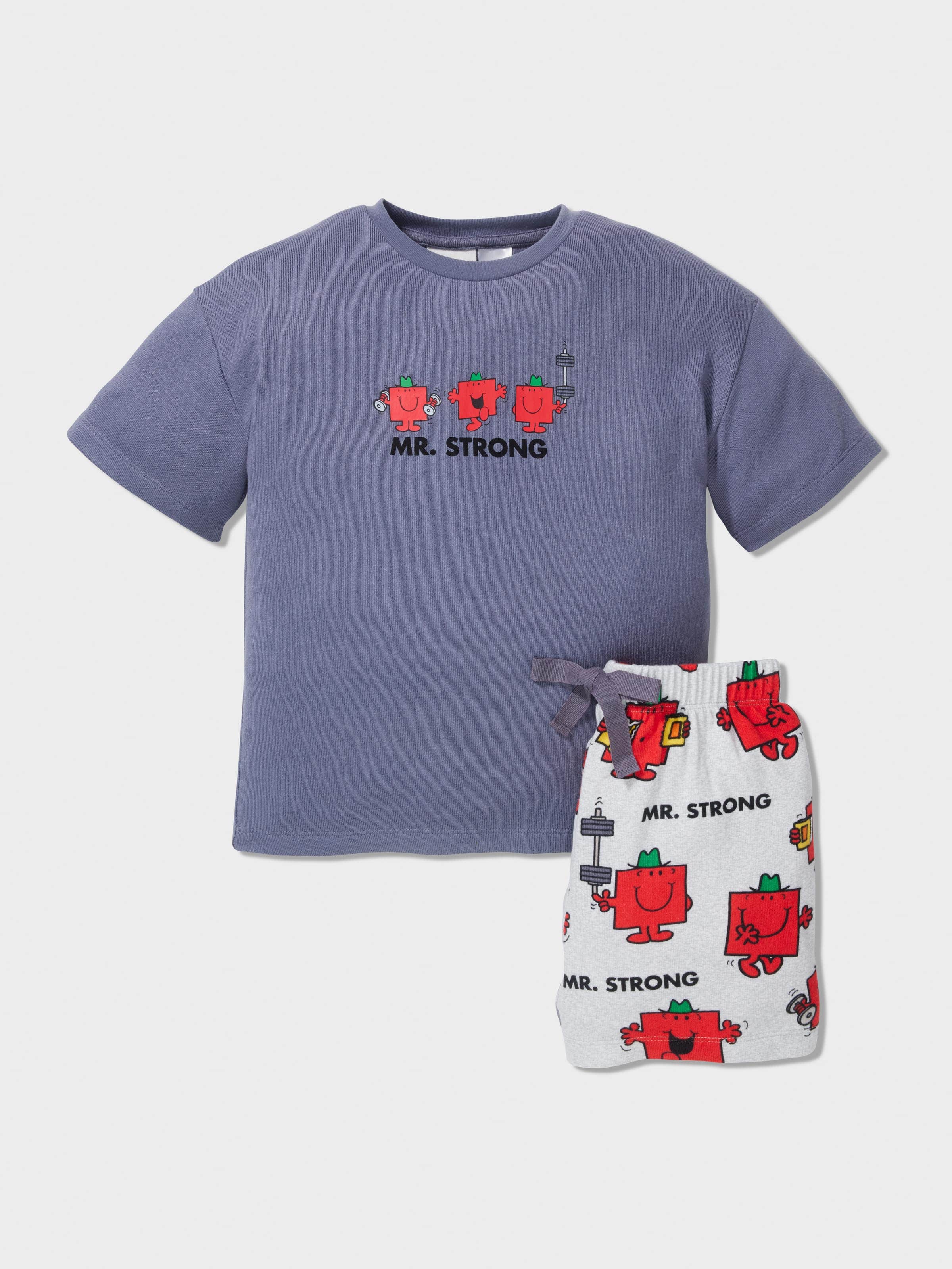 Jnr Boys Mr Strong Pj Set