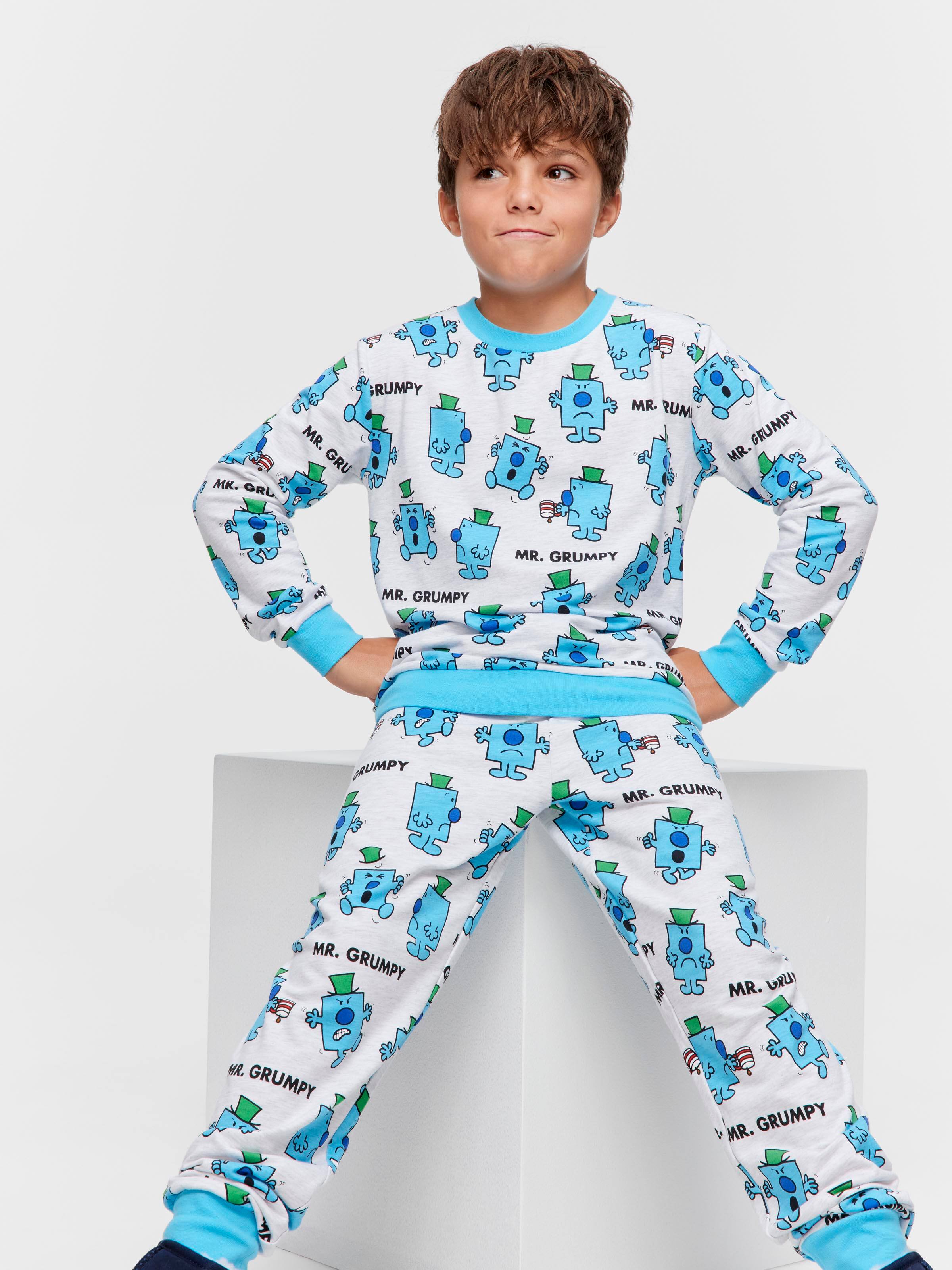 Boys Mr Grumpy Pj Set