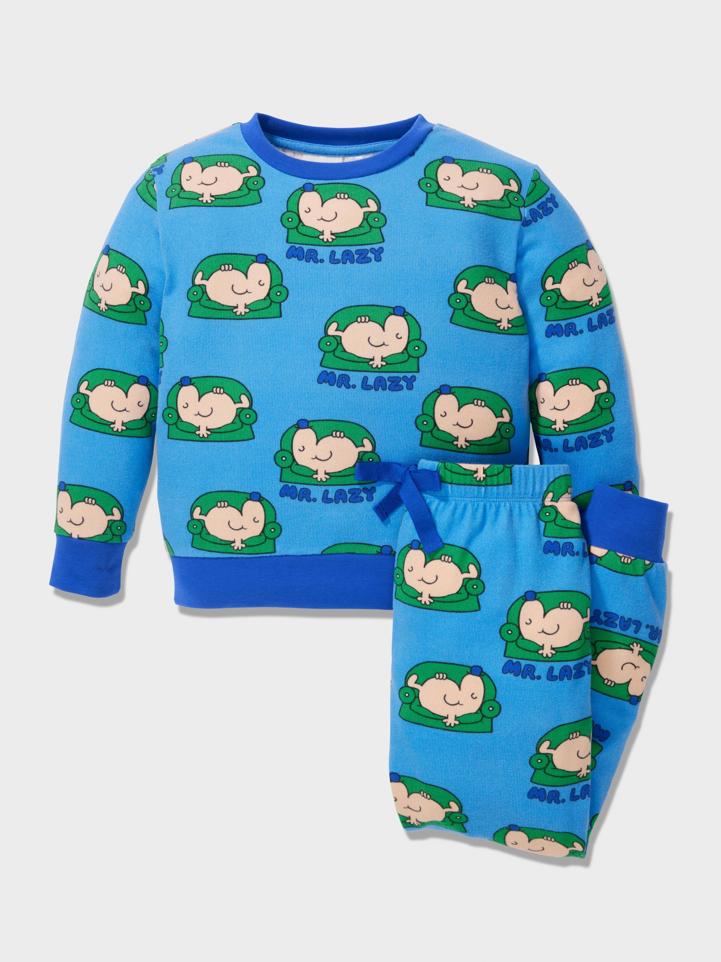 Jnr Boys Mr Lazy Pj Set
