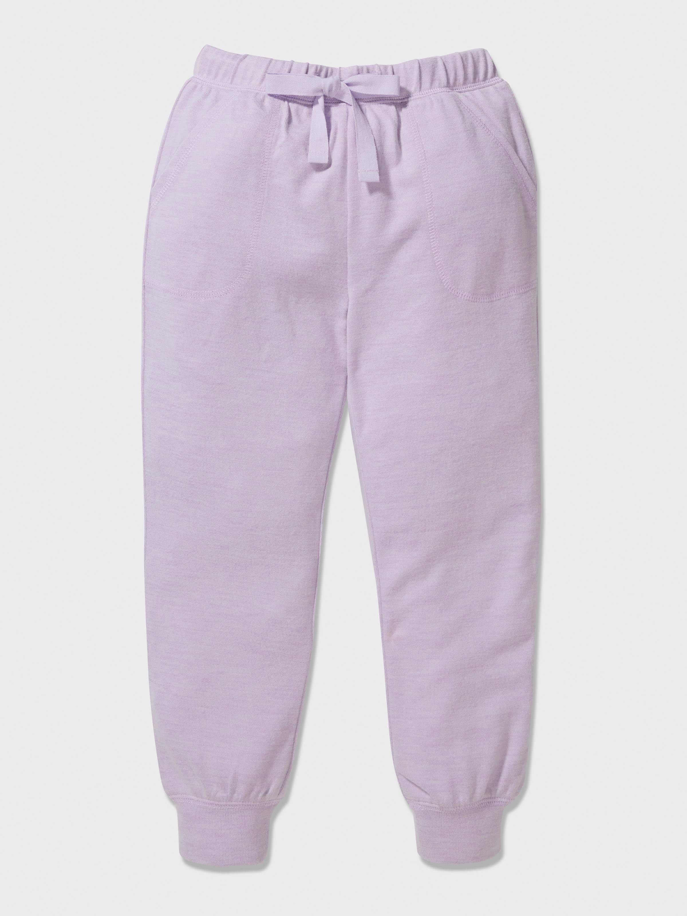 Girls Lilac Plush Pj Set