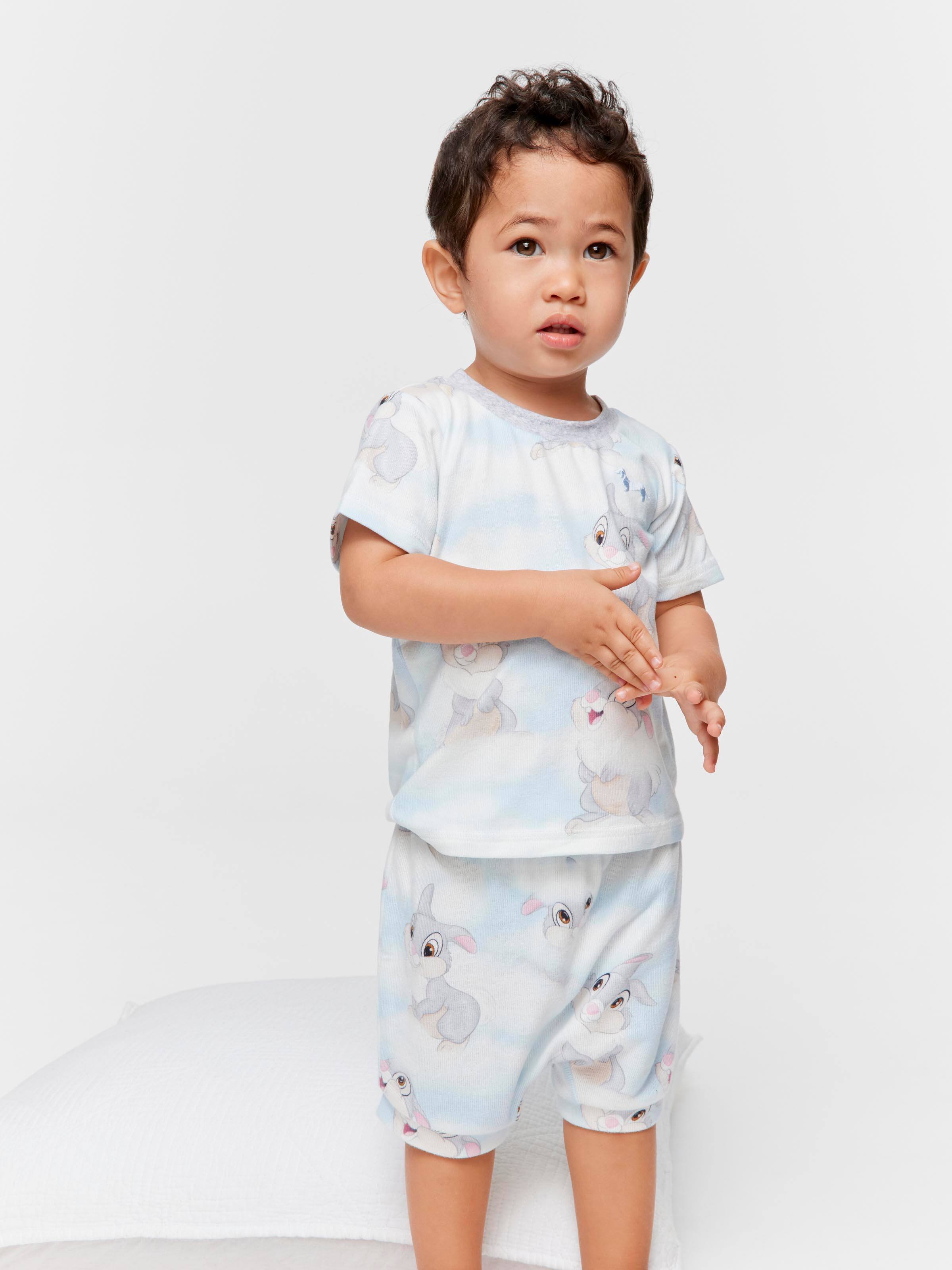 Baby Thumper Clouds Shortie Pj Set