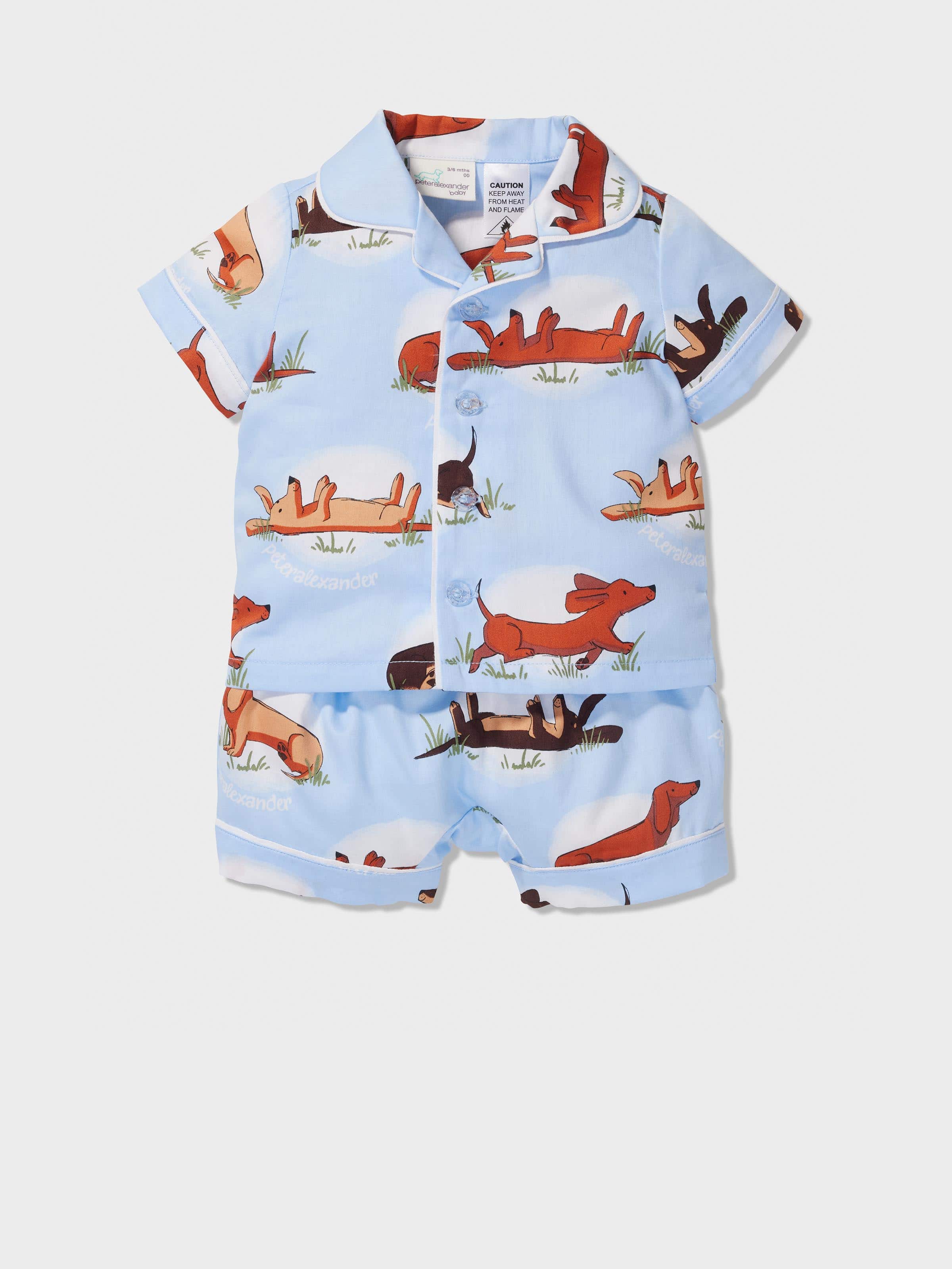 Baby Penny Print Classic Shortie Pj Set