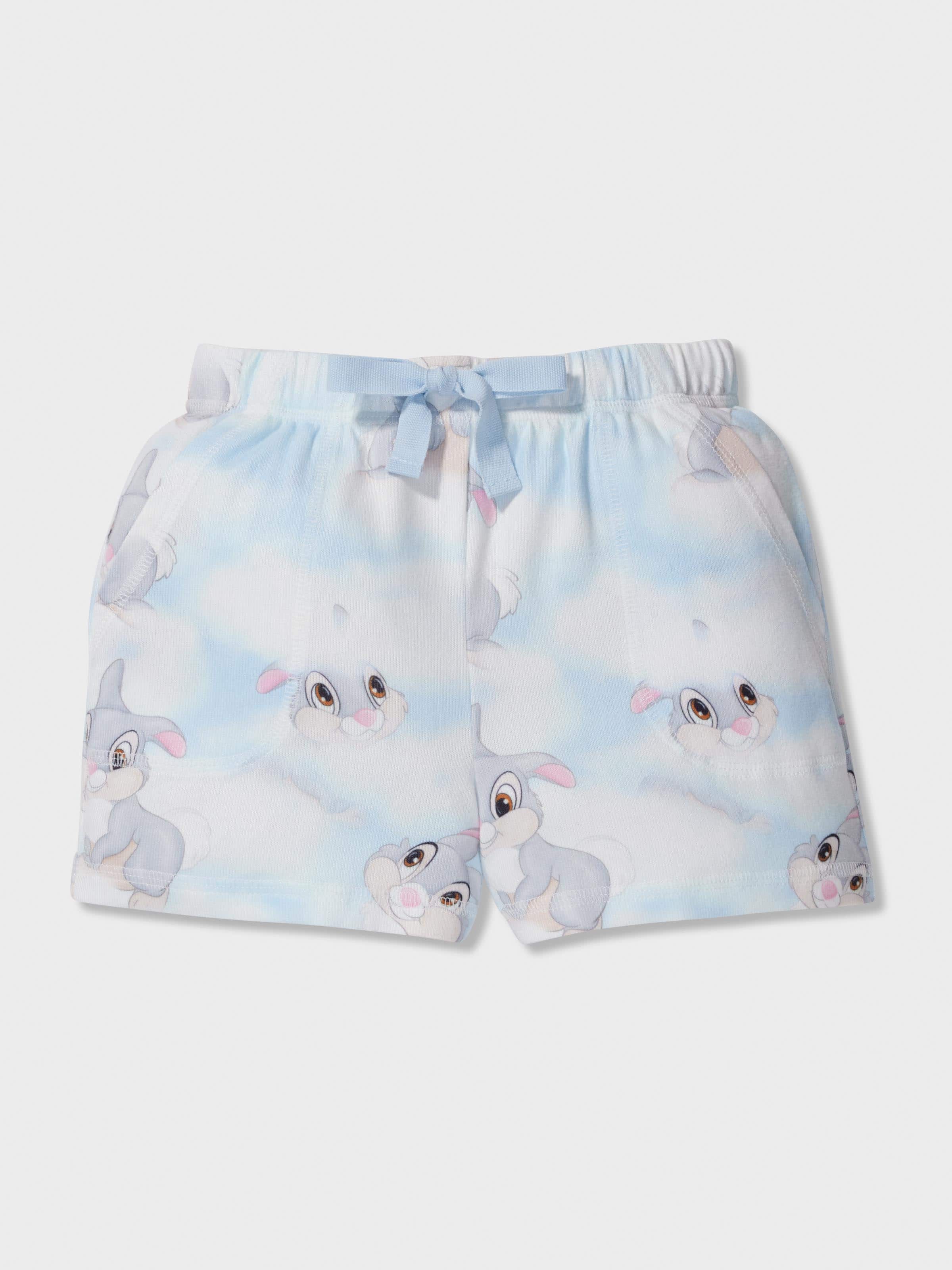 Jnr Kids Thumper Clouds Shortie Pj Set