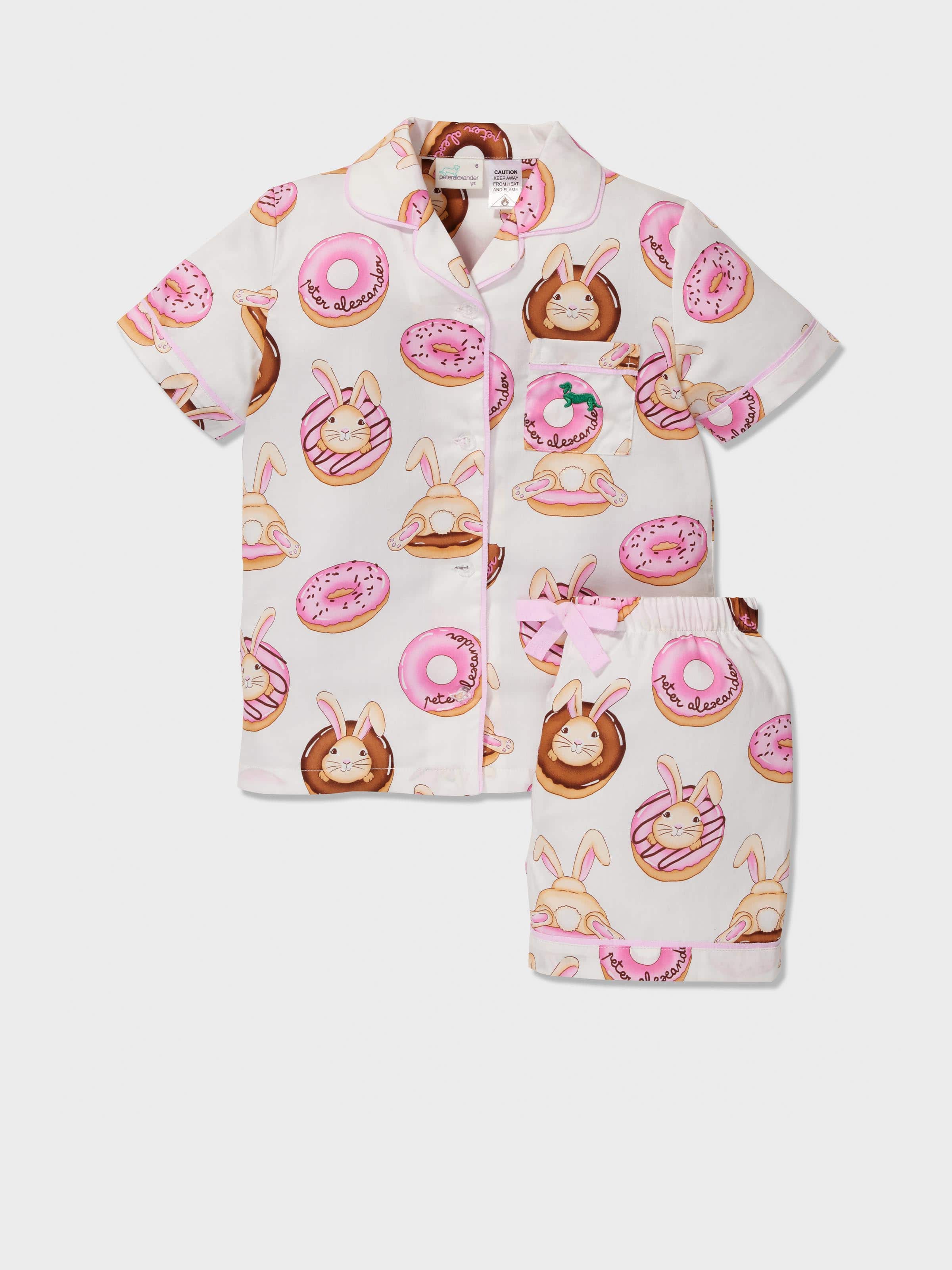 Jnr Girls Krispy Kreme Classic Short Pj Set