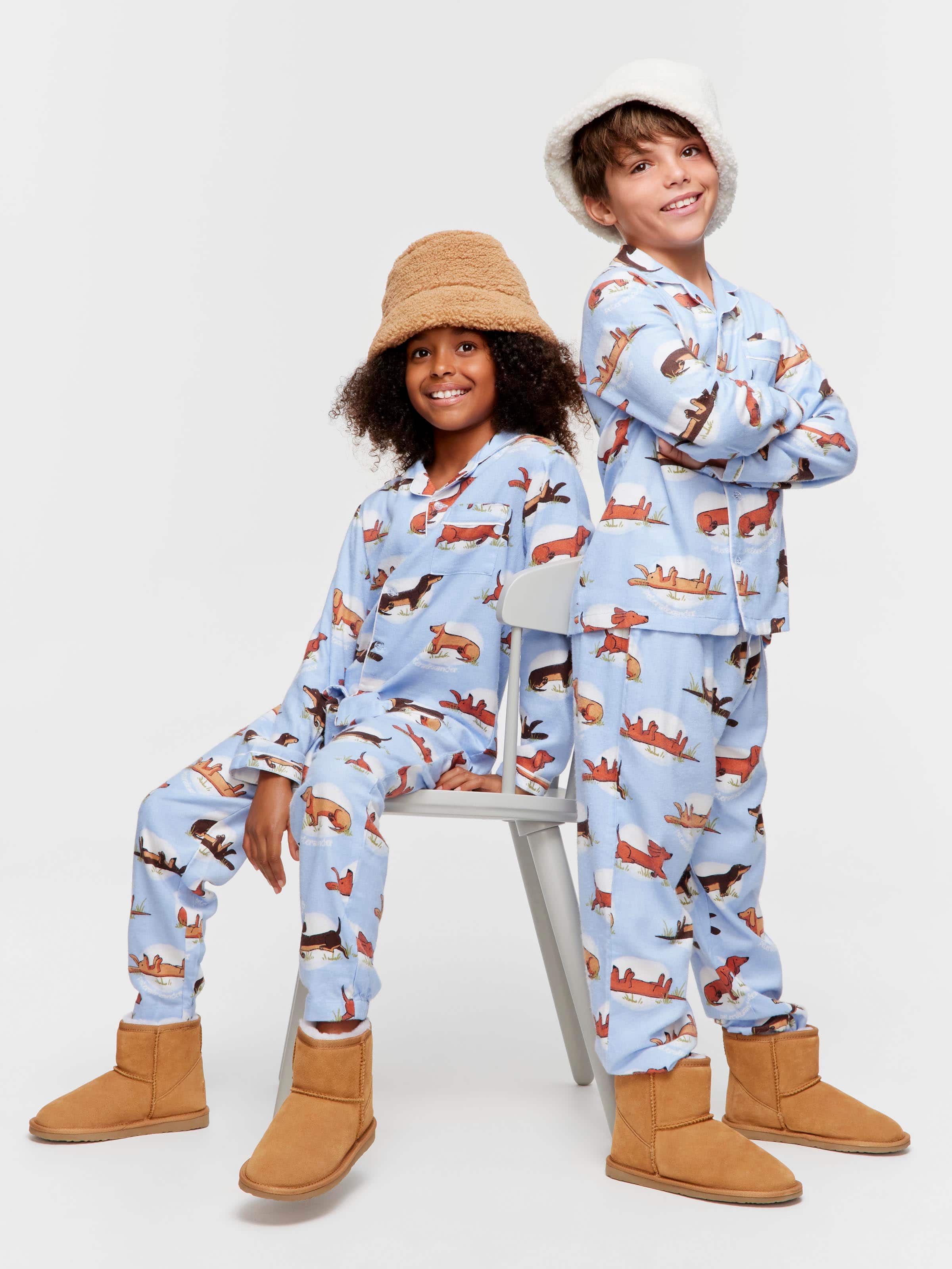 Kids Penny Print Classic Pj Set