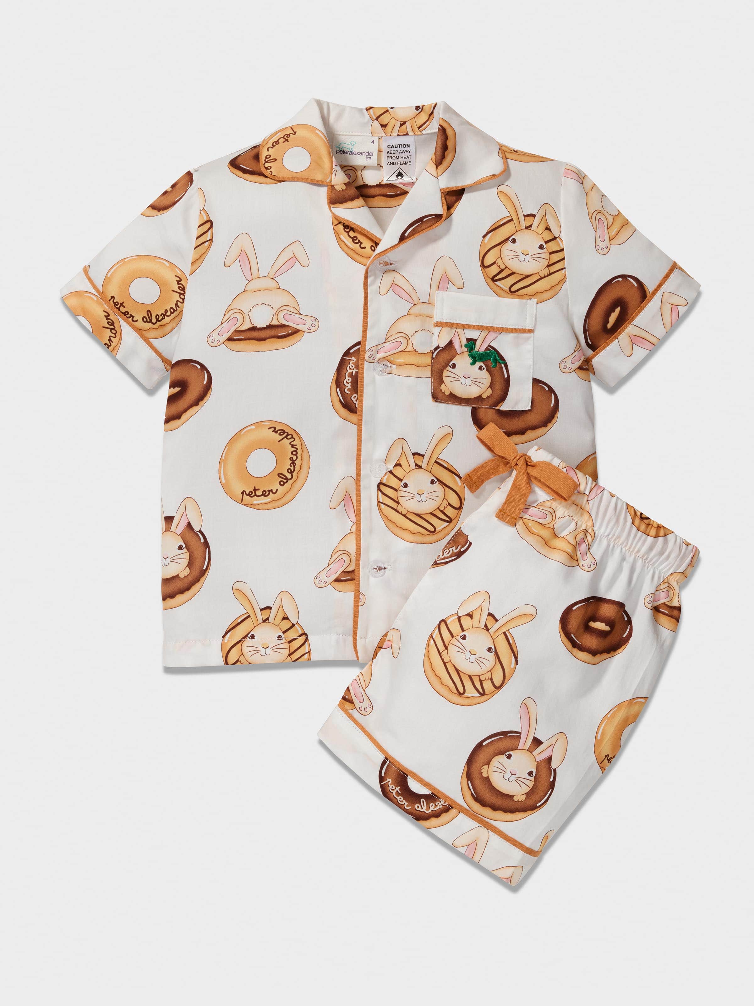 Kids Krispy Kreme Classic Shortie Pj Set