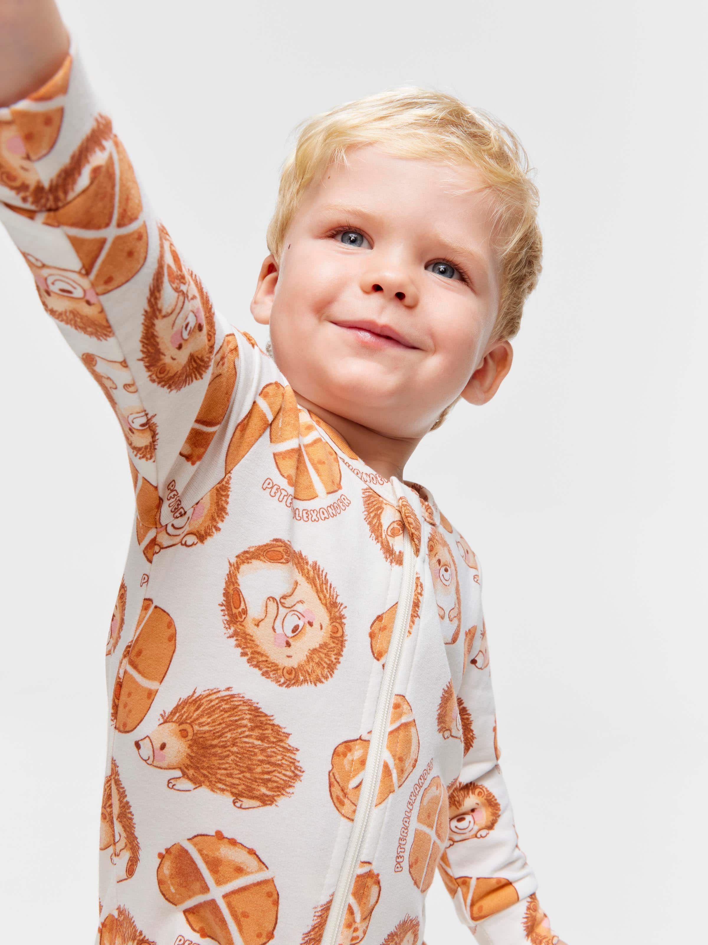 Baby Hot Cross Buns Onesie