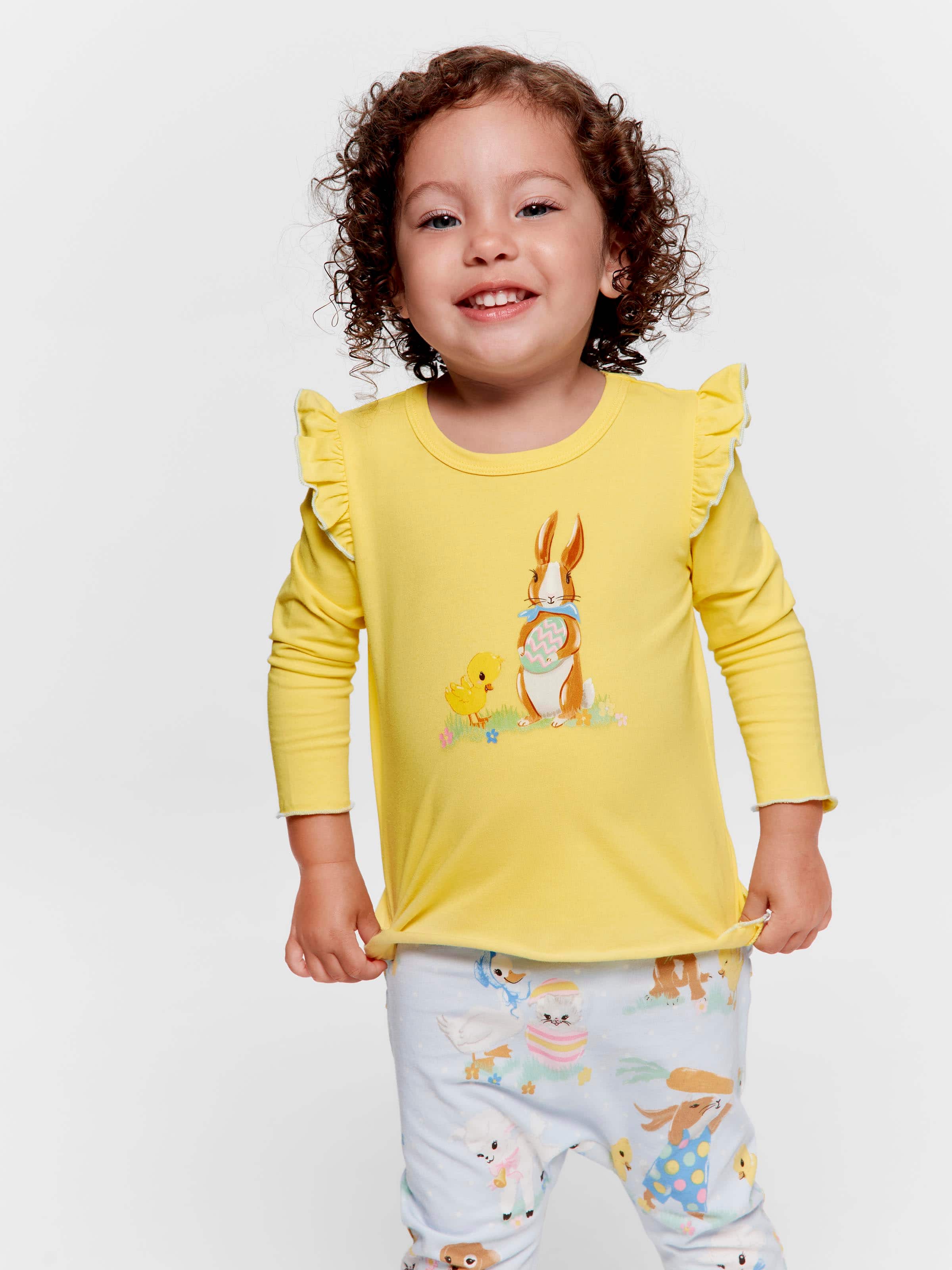 Baby Easter Print Pj Set