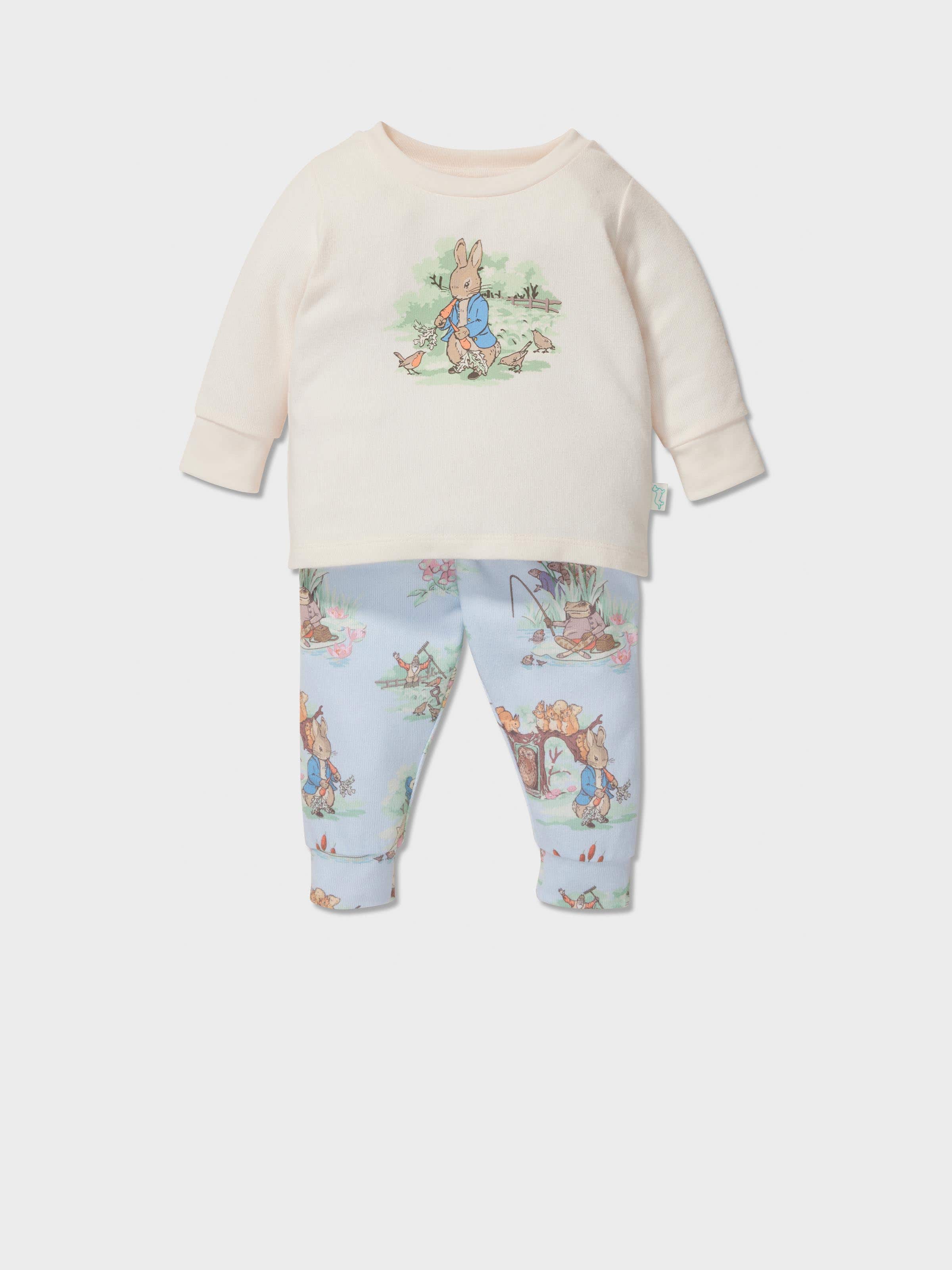 Baby Peter Rabbit Print Pj Set