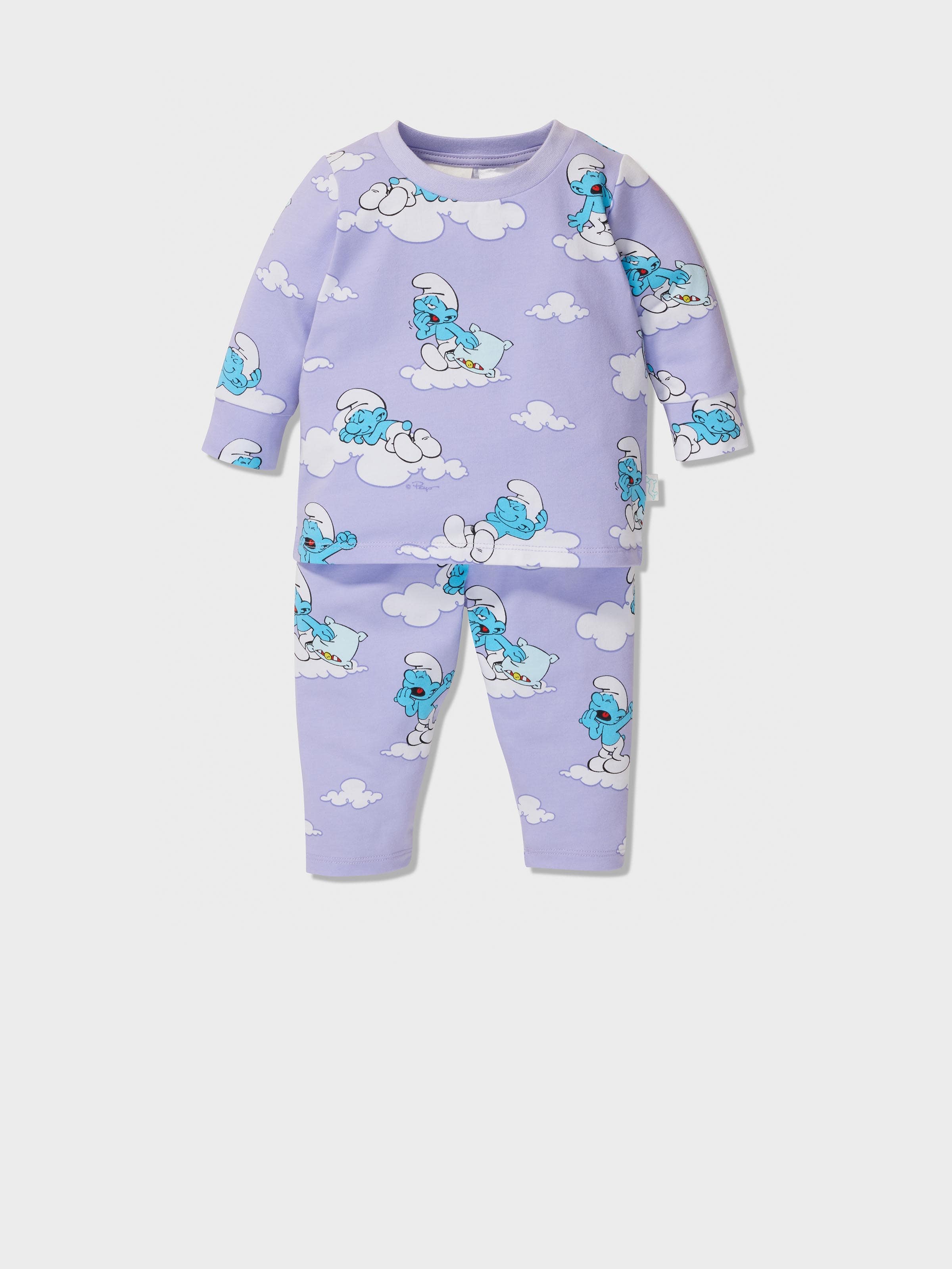 Baby Sleepy Smurf Pj Set