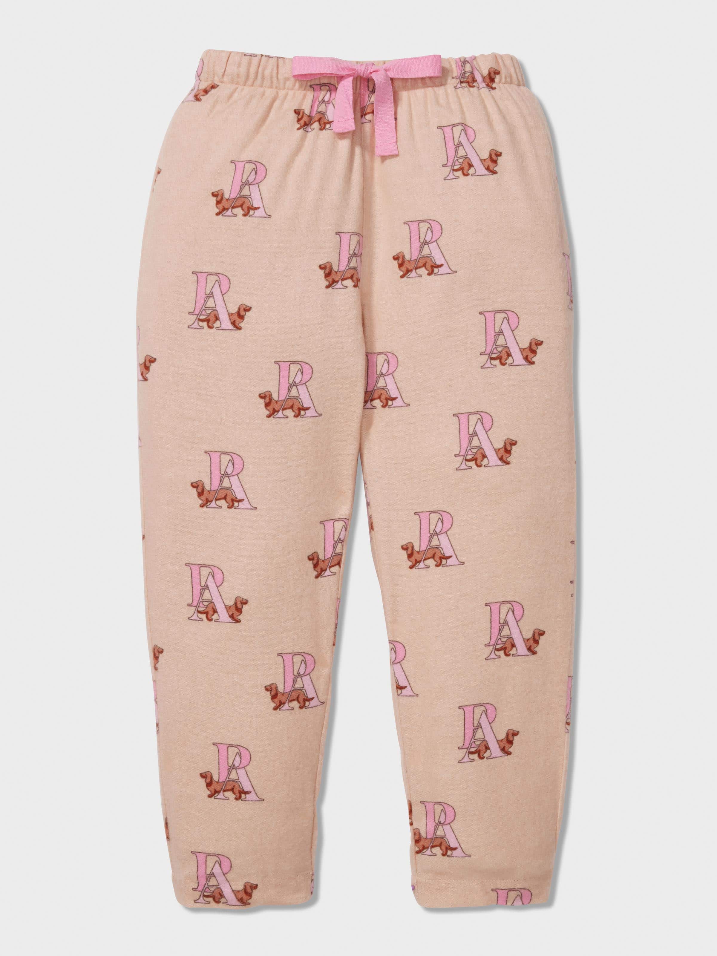 Jnr Girls P.A. Logo Classic Long Pj Set
