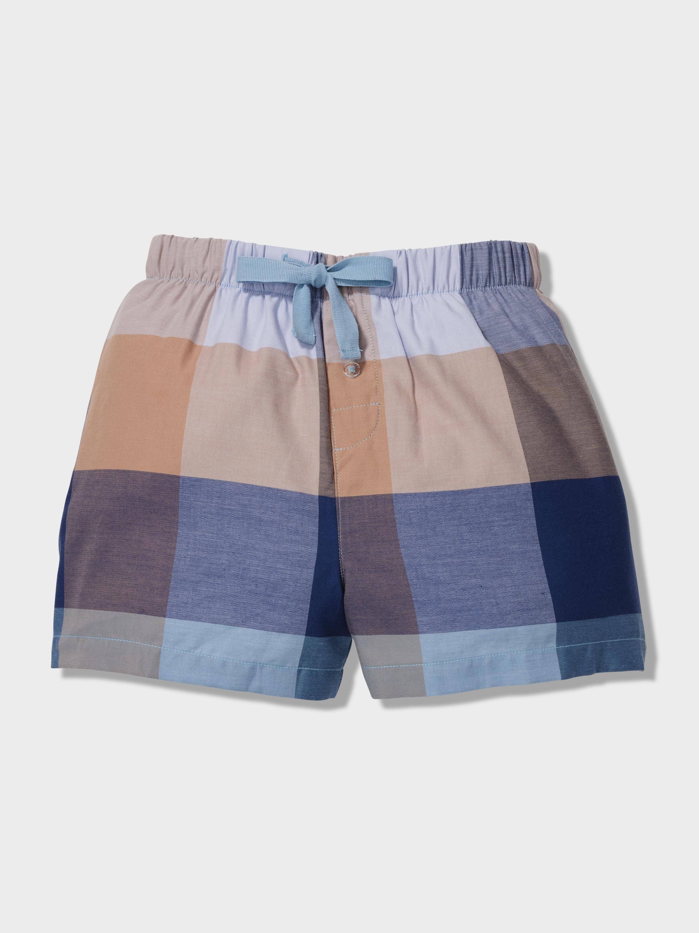 Jnr Boys Buffalo Check Short Pj Set