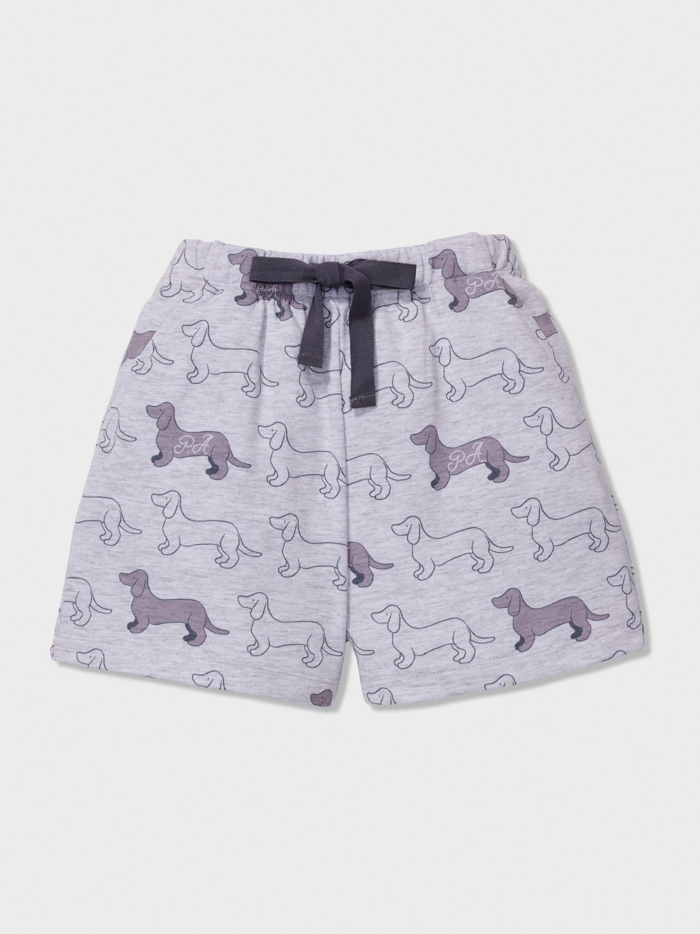 Jnr Boys Penny Print Short Pj Set
