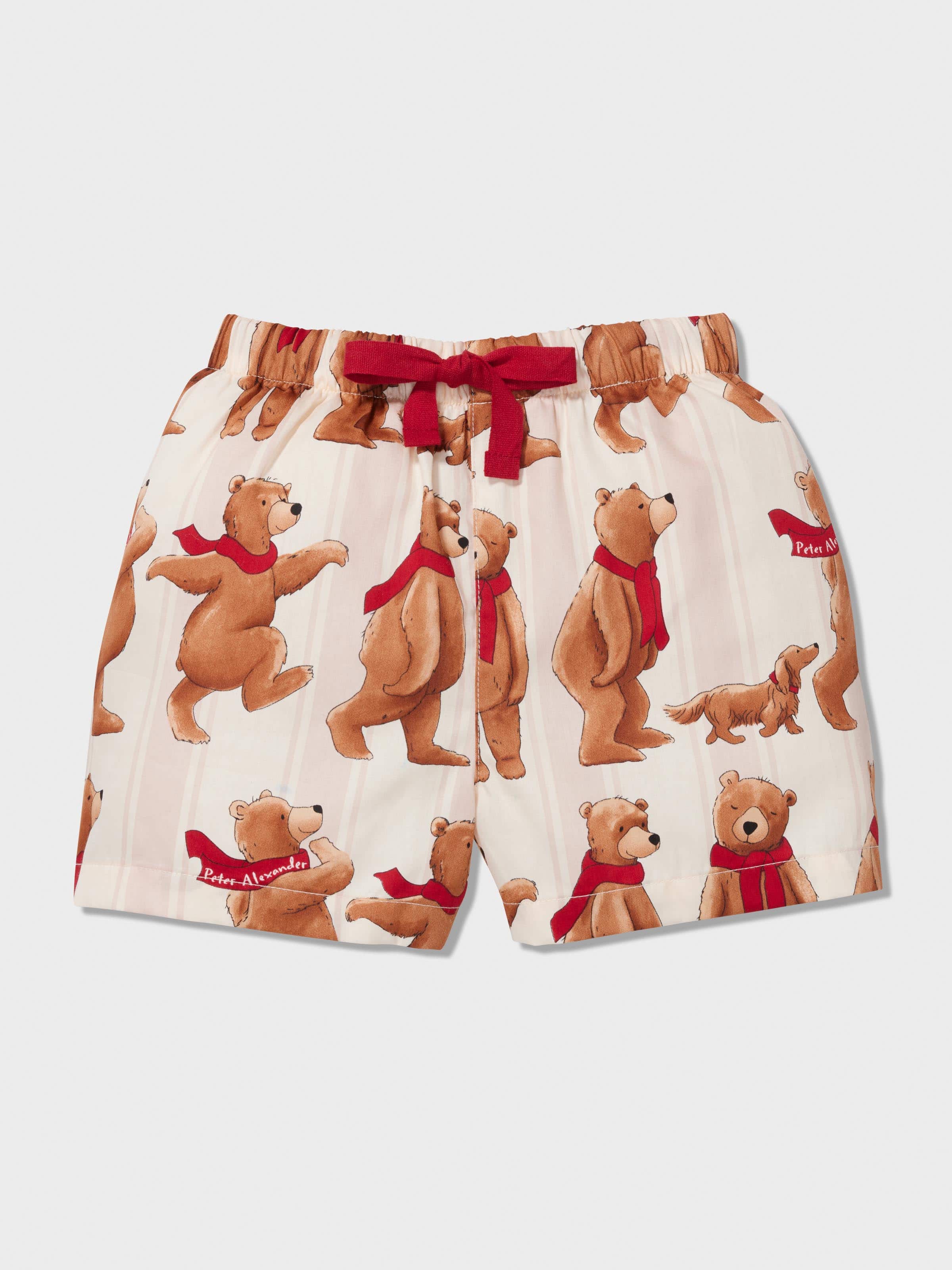 Jnr Kids Bear Cub Short Pj Set