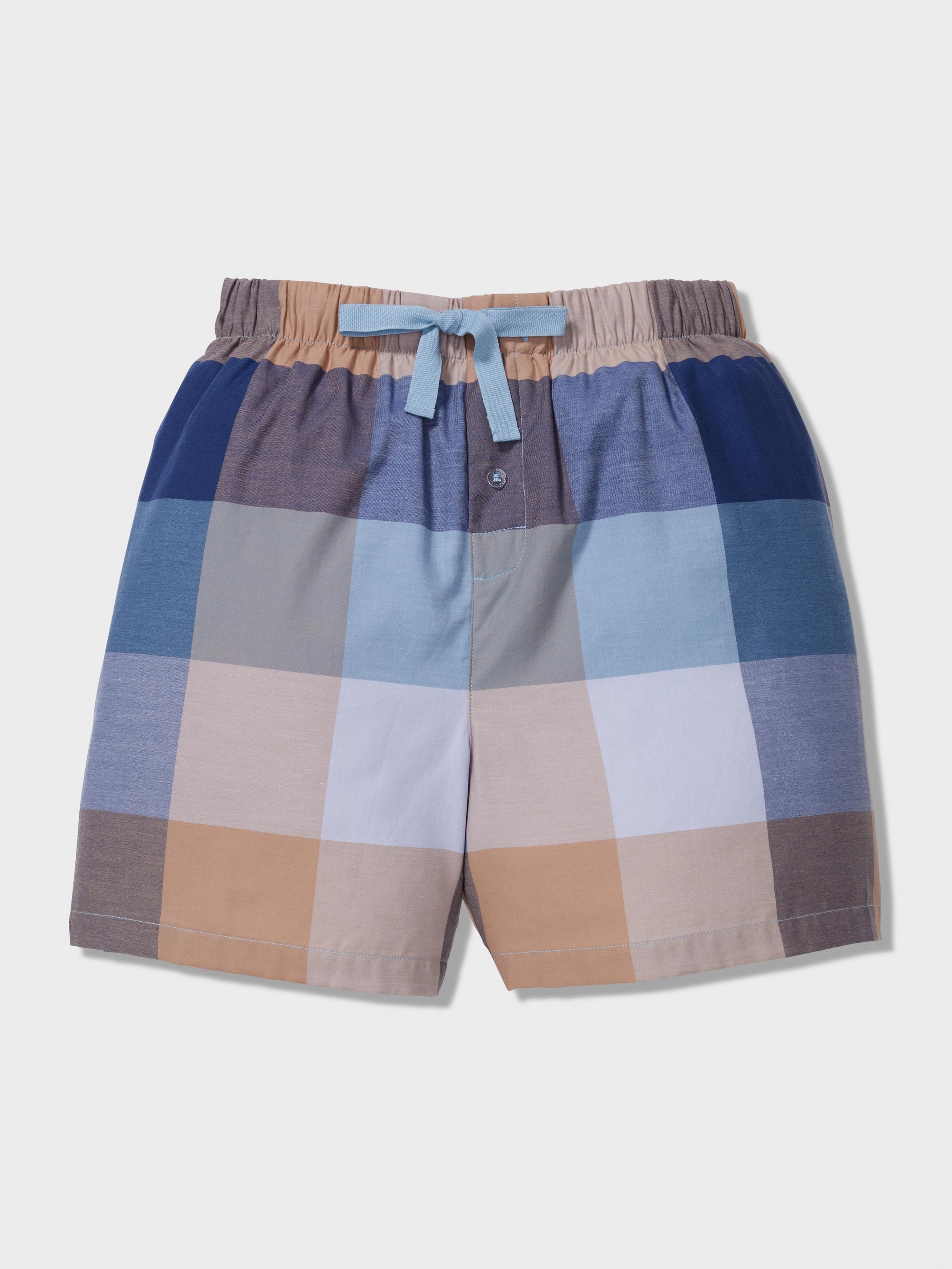 Boys Buffalo Check Short Pj Set