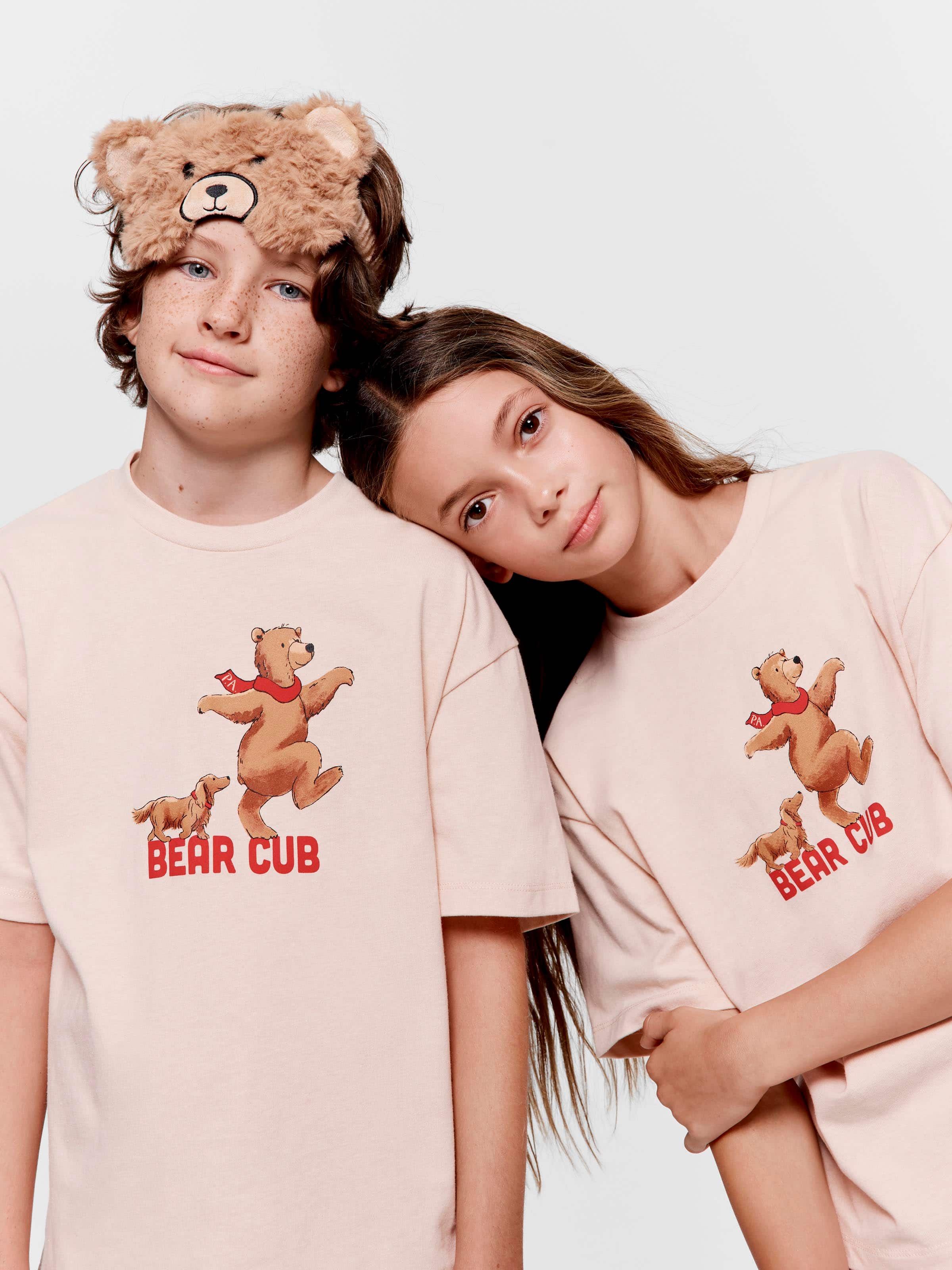 Kids Bear Cub Short Pj Set