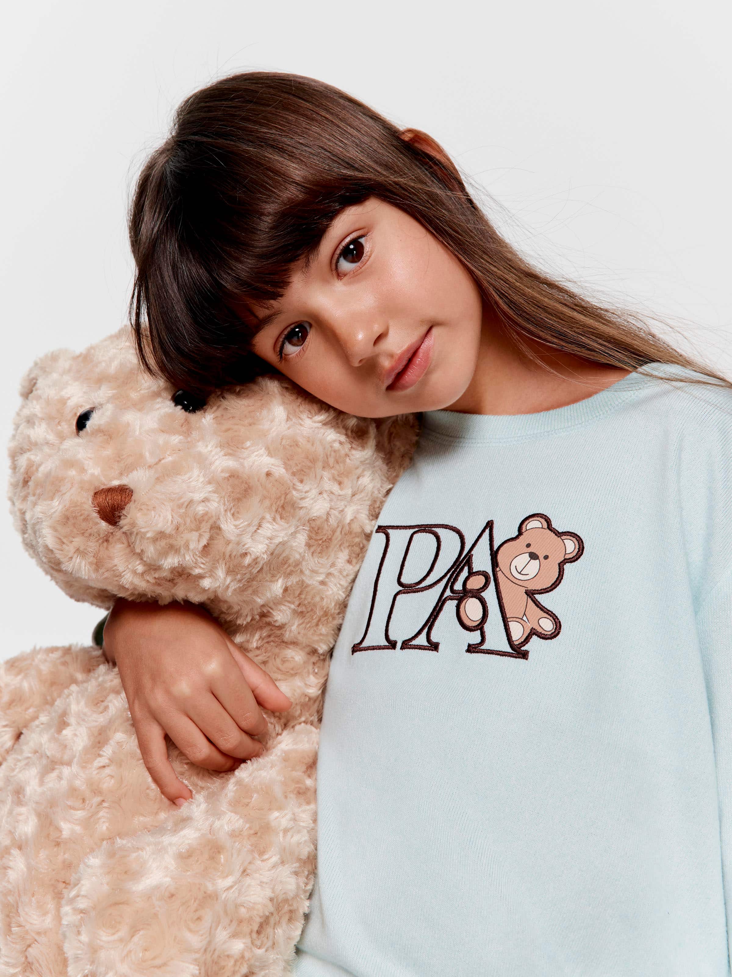 Jnr Girls Mint P.A. Long Pj Set