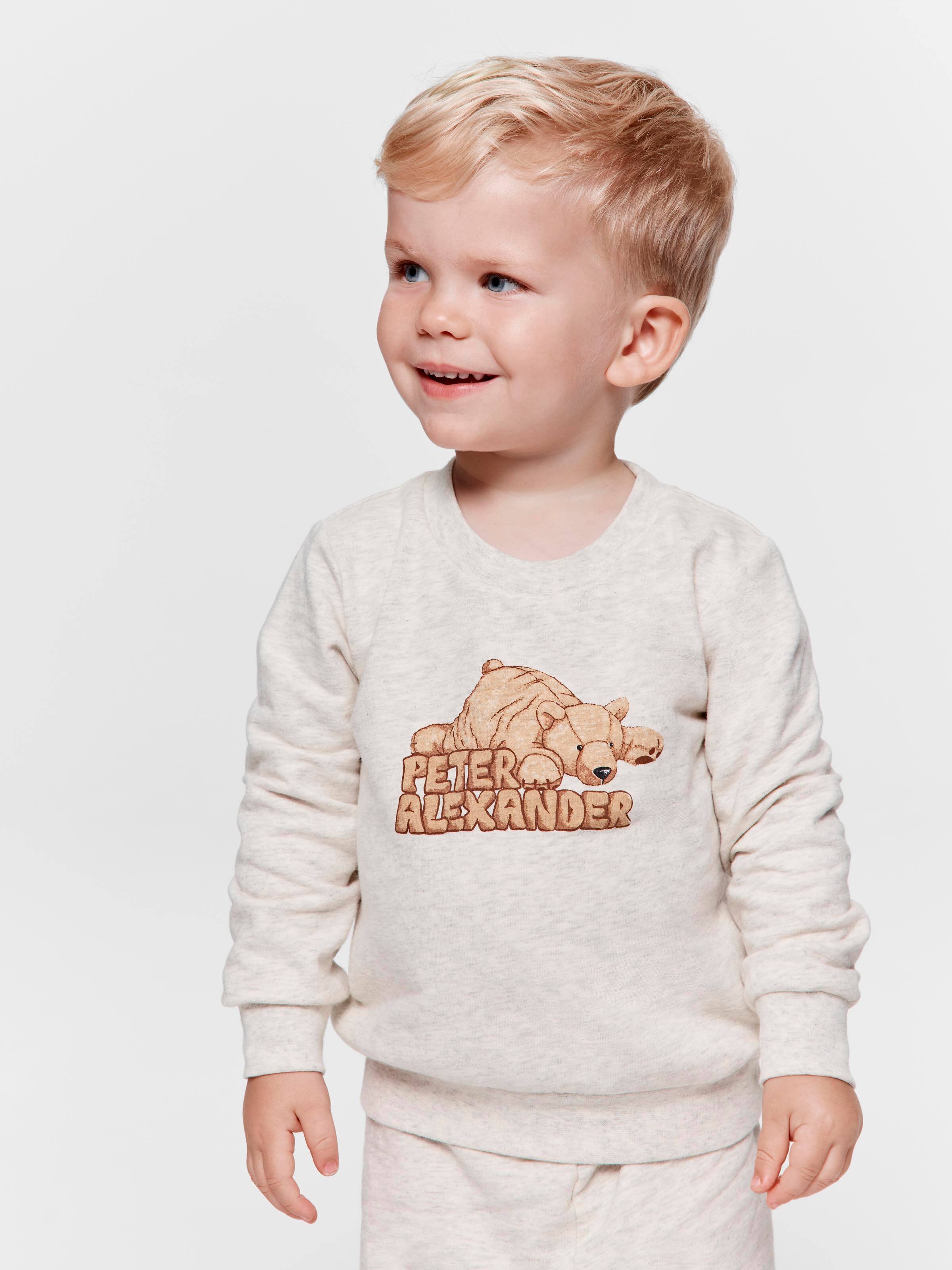 Baby Sleepy Bear Long Pj Set
