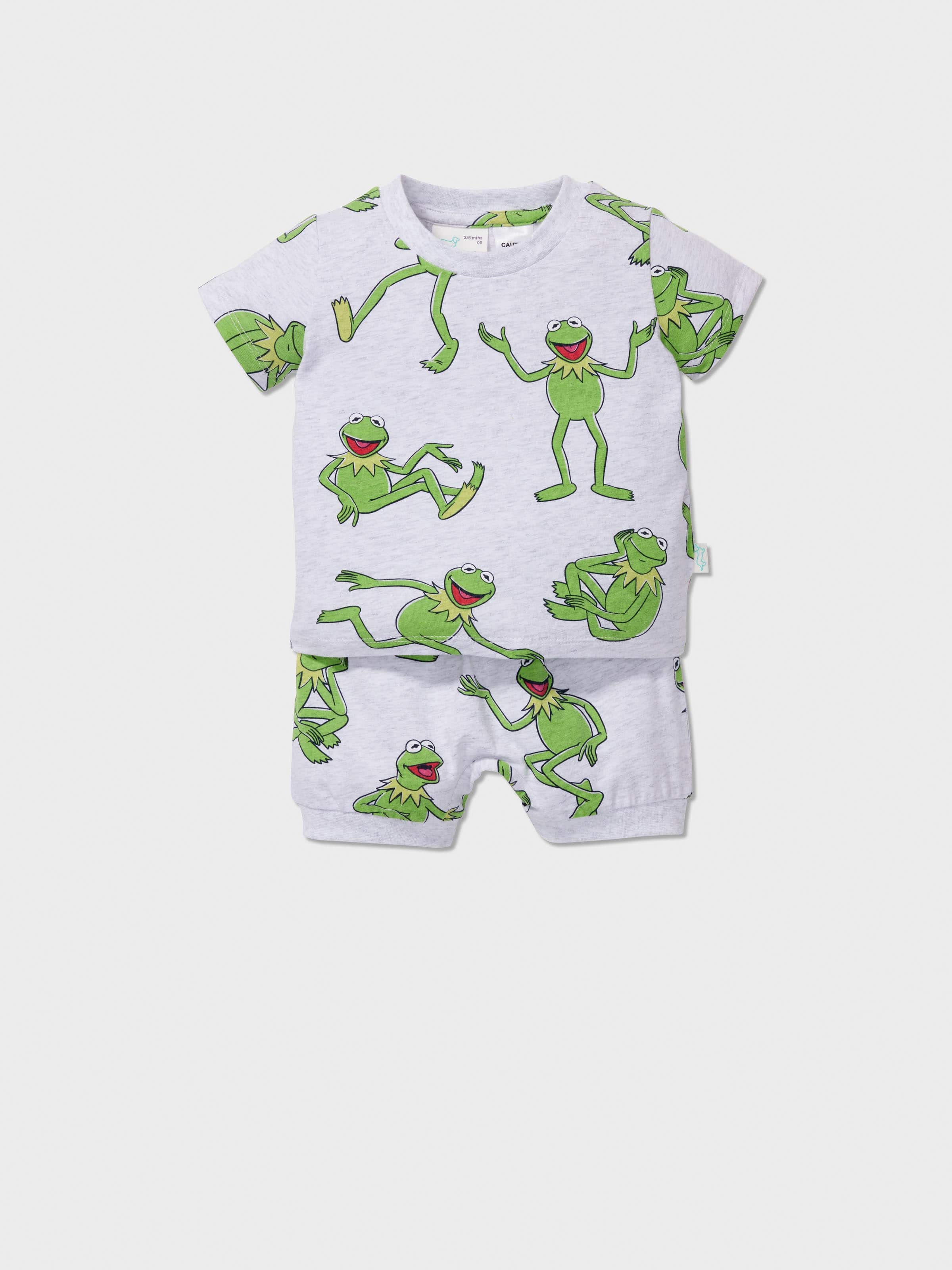 Baby Kermit Short Pj Set