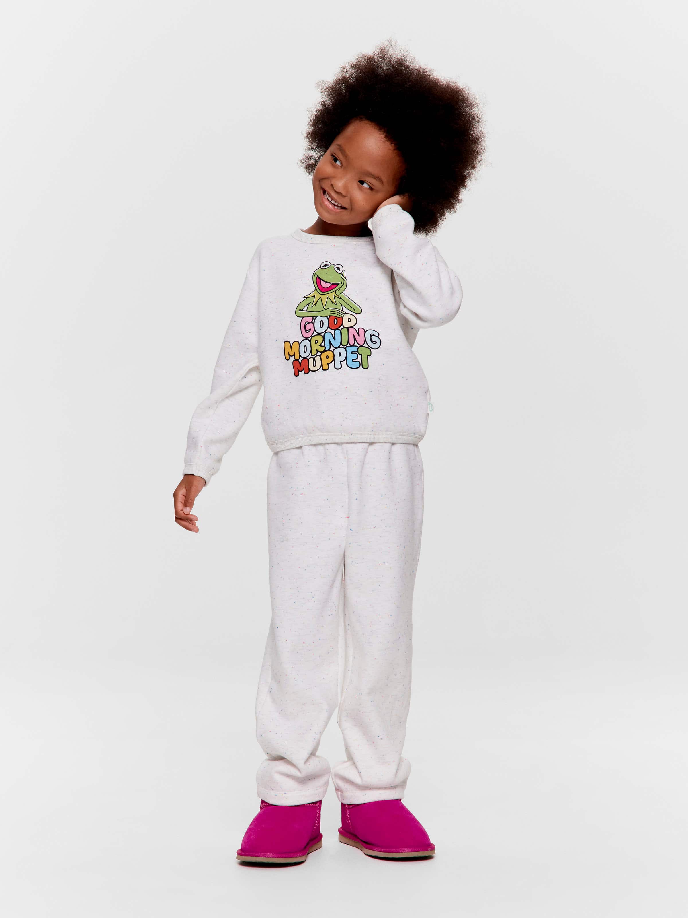 Jnr Girls Muppet Long Track Pj Set