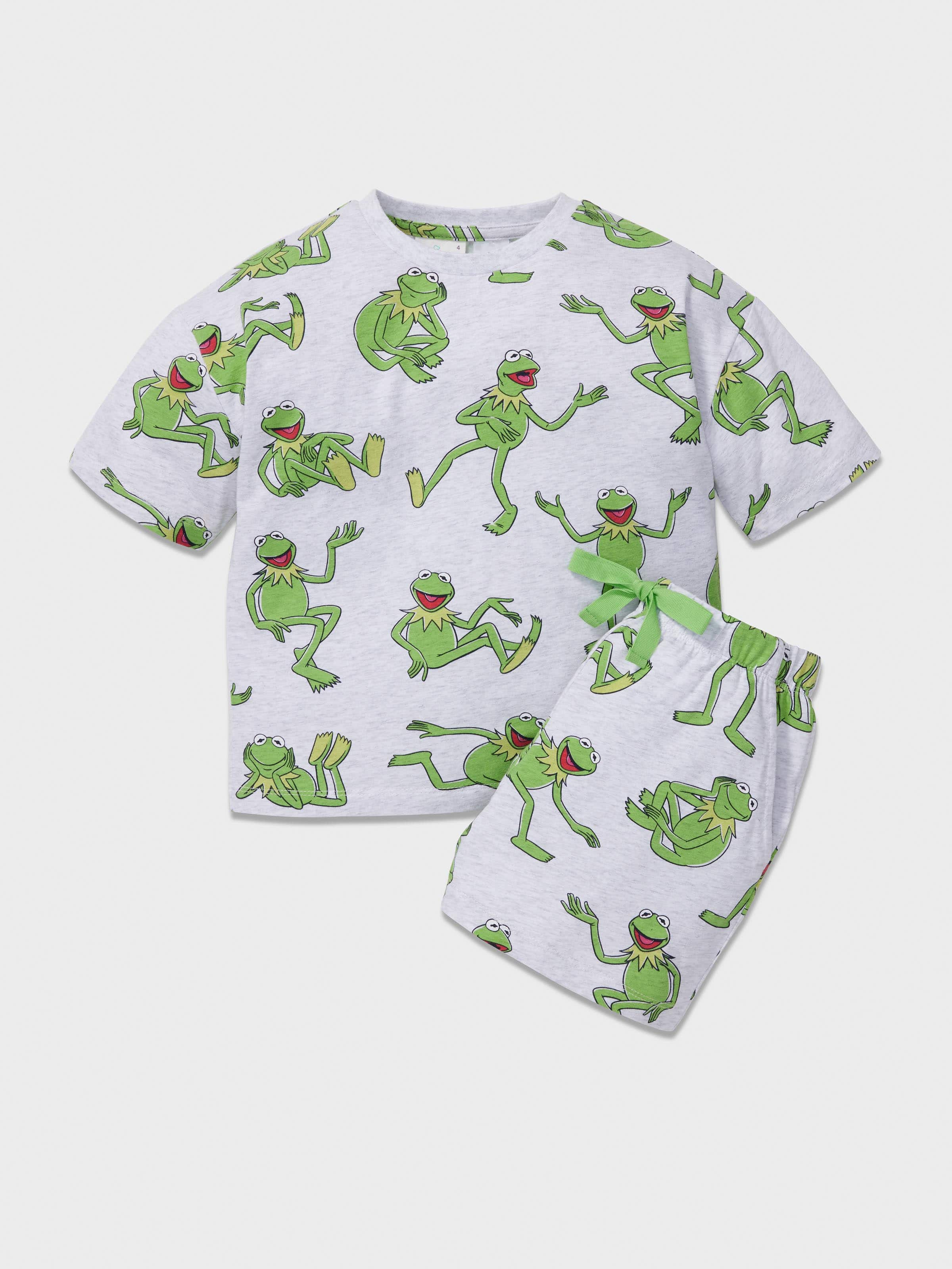 Kids Kermit Short Pj Set