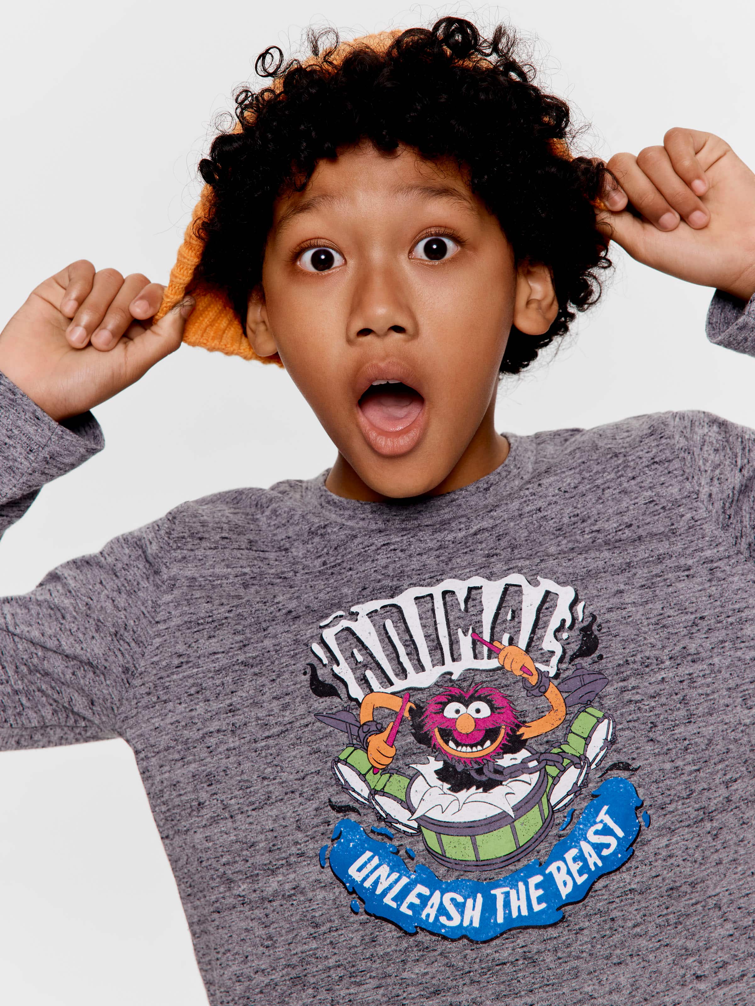 Boys Animal Muppet Long Pj Set