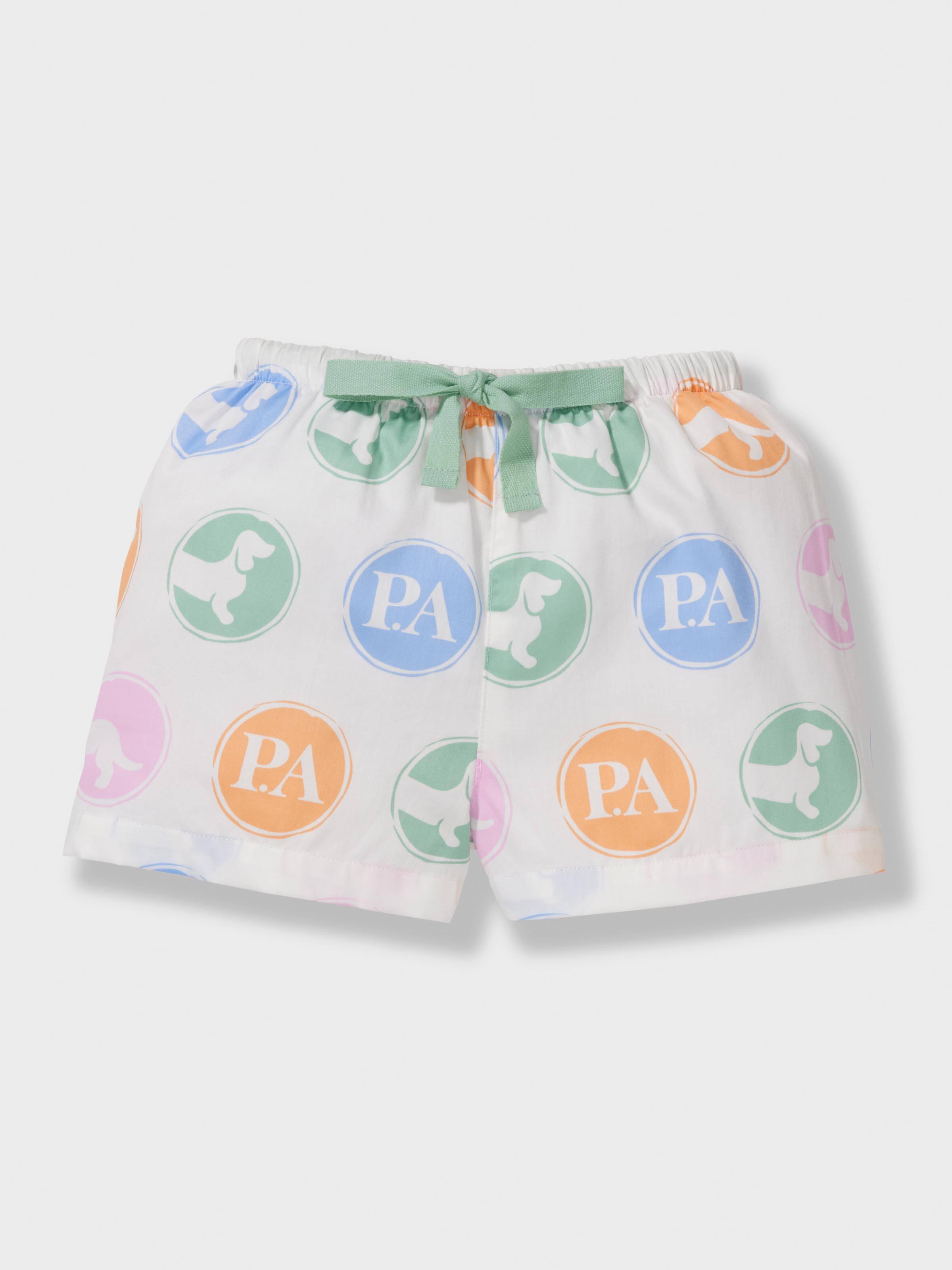 Jnr Girls Penny Spot Shortie Pj Set
