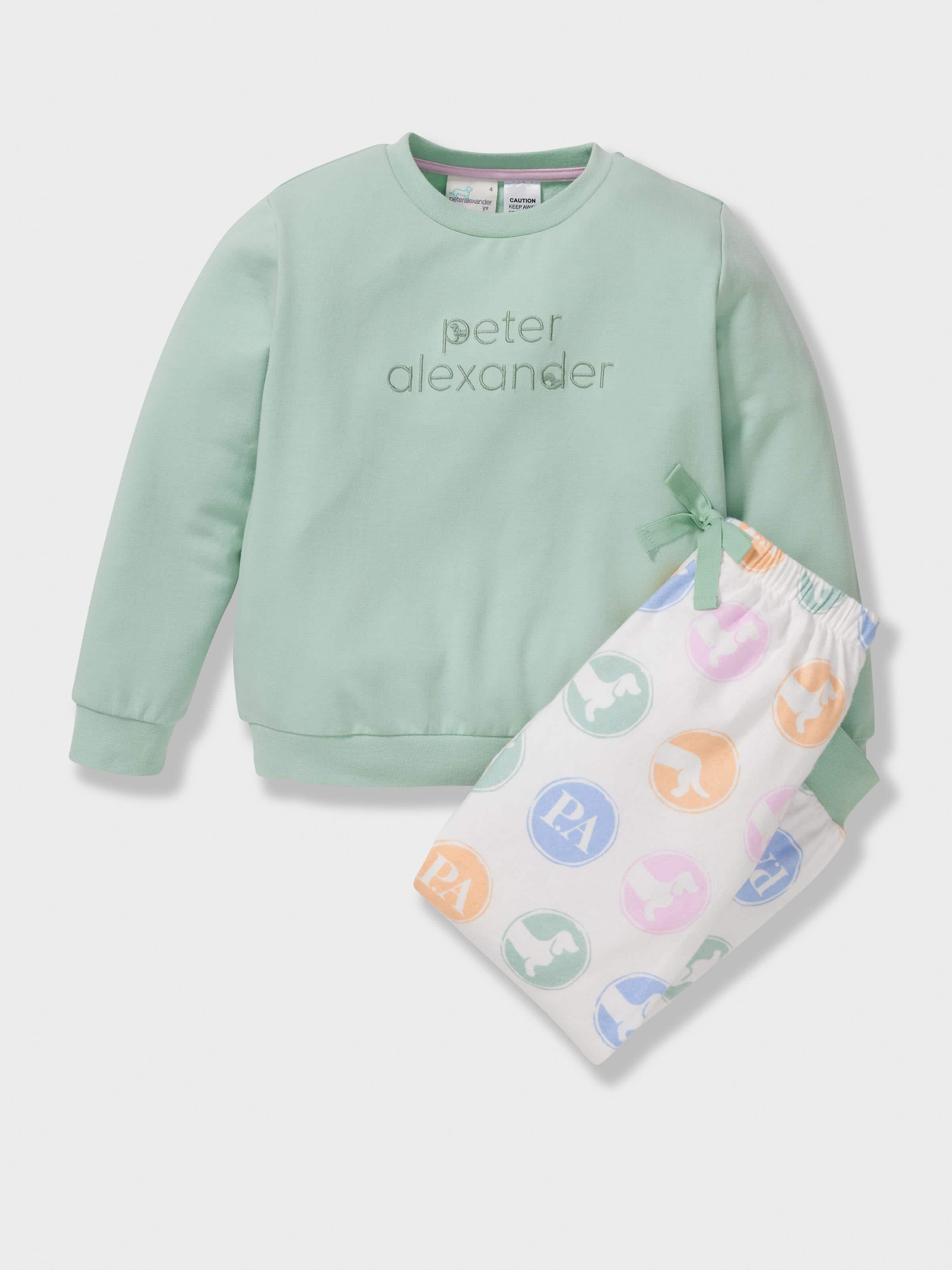 Girls Penny Spot Pj Set