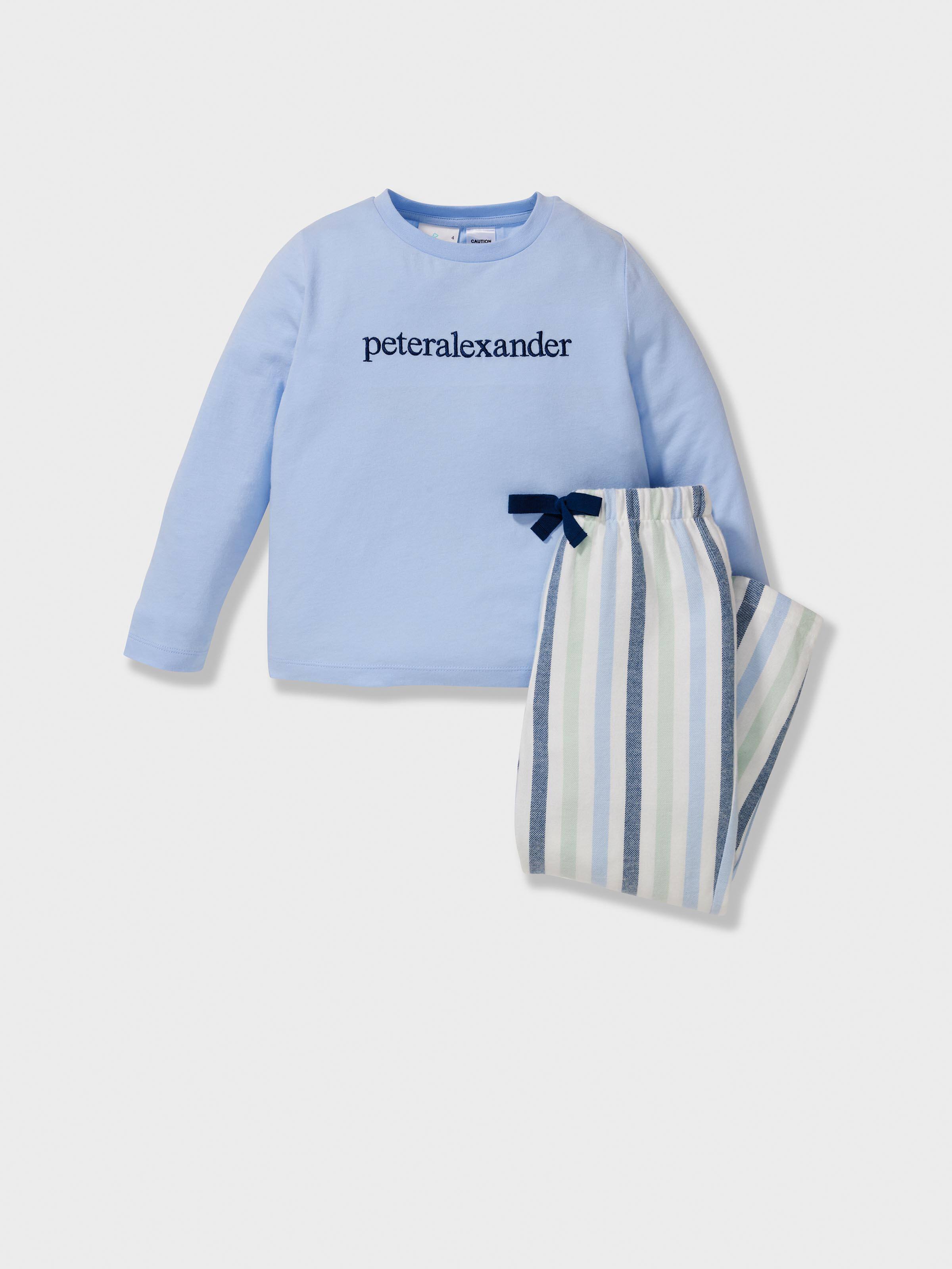 Jnr Boys Stripe Pj Set