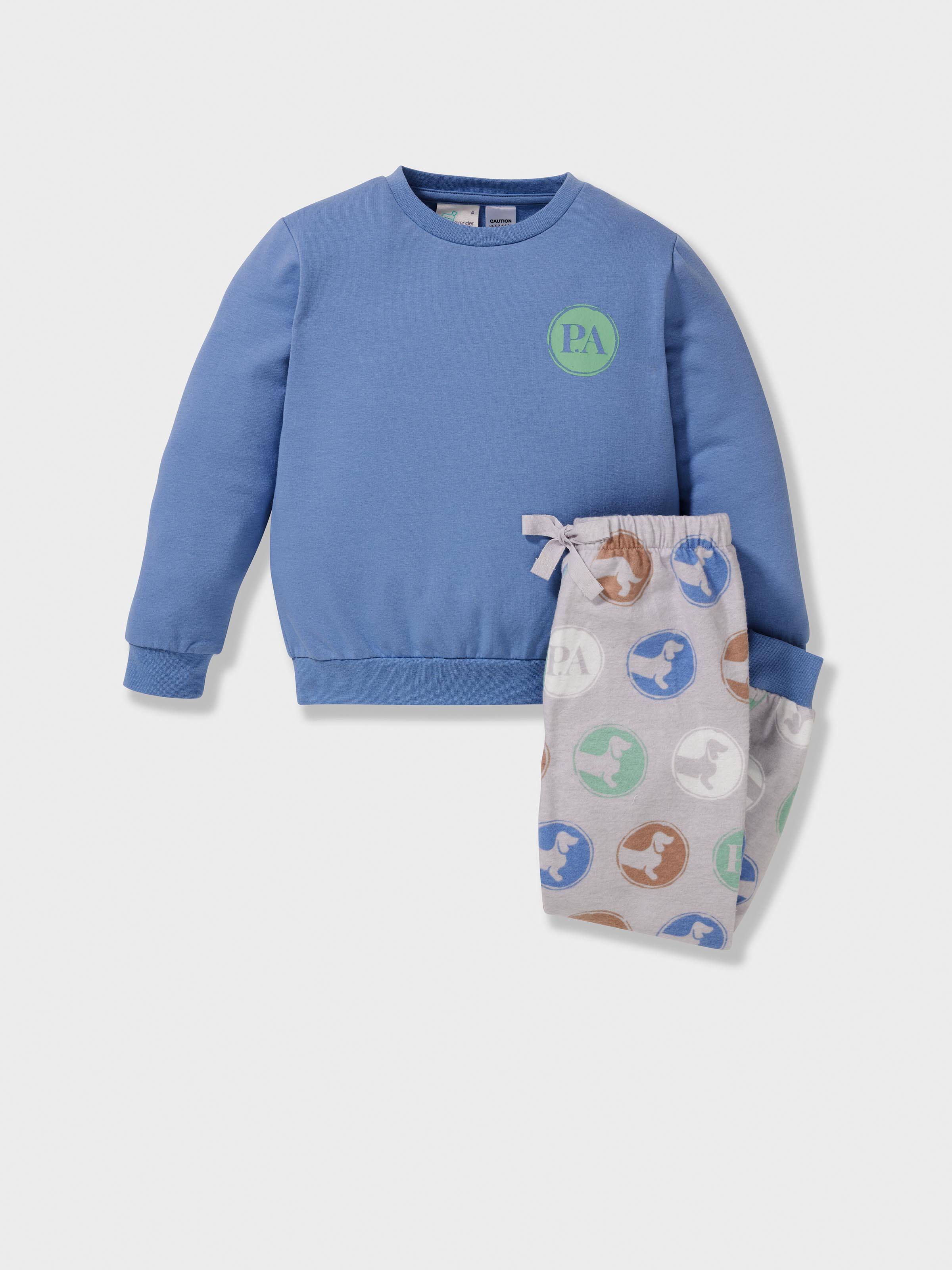 Jnr Boys Penny Spot Pj Set