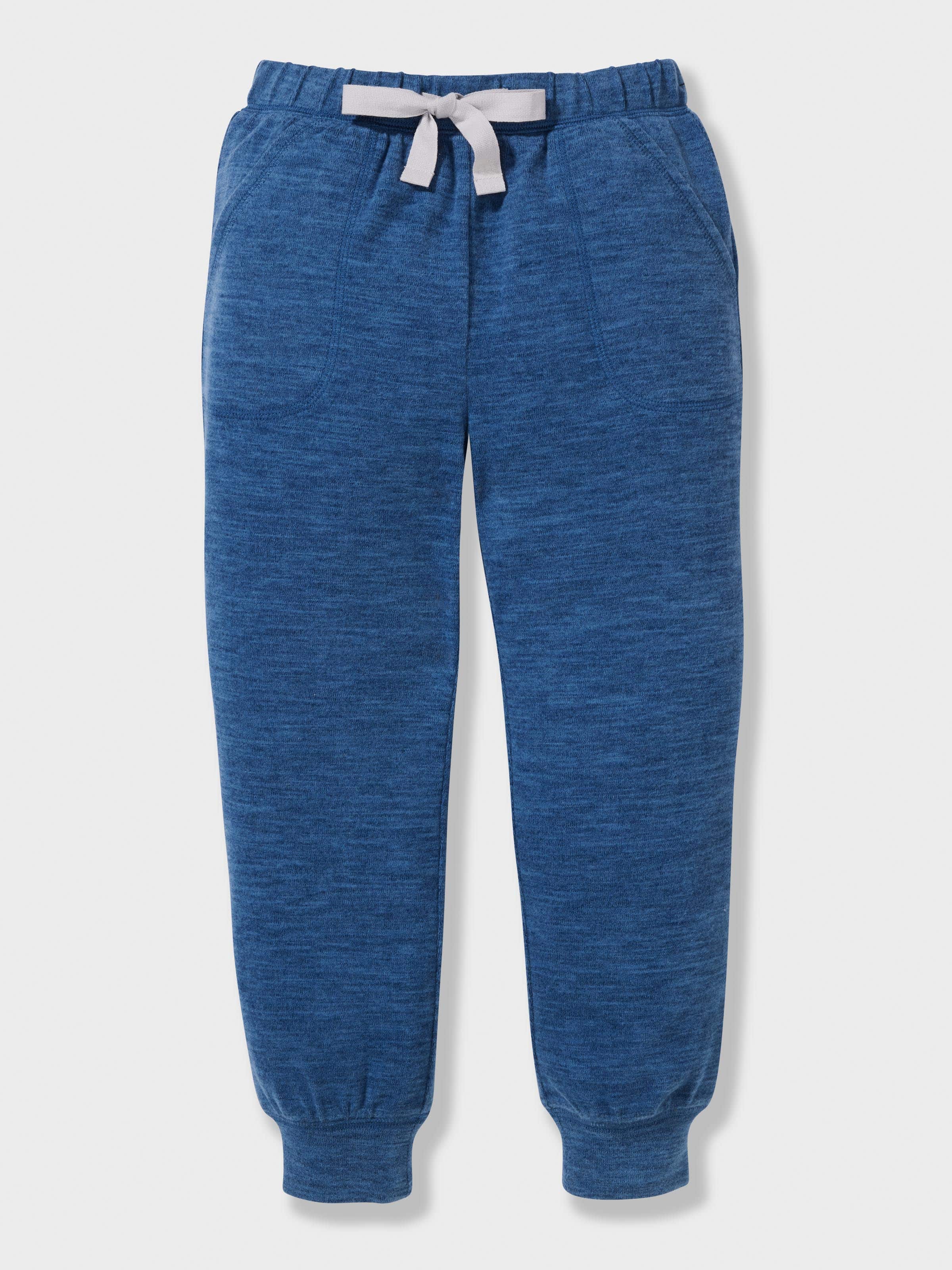 Boys Fuzzy Blue Pj Set