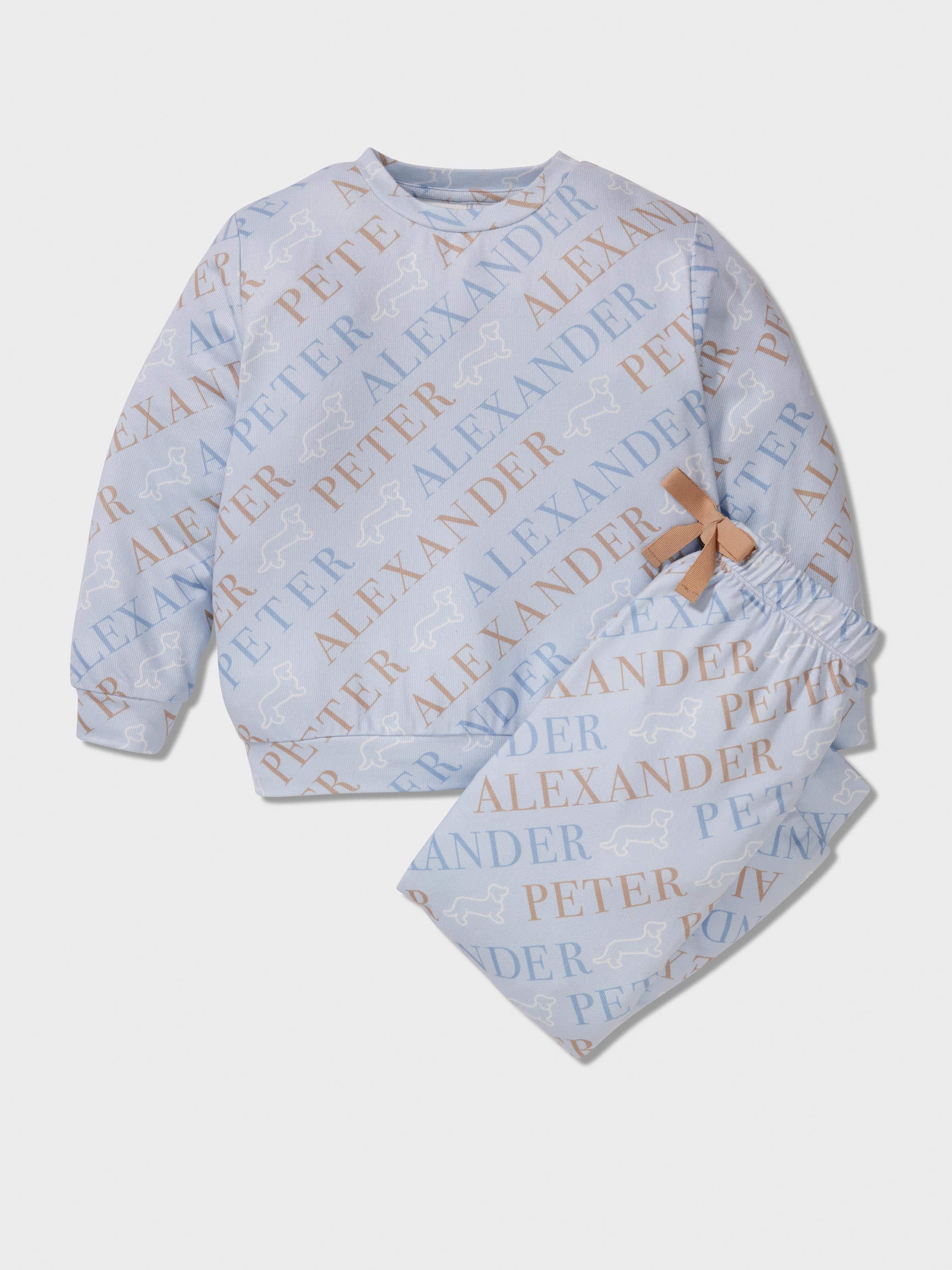 Boys Heritage Logo Pj Set