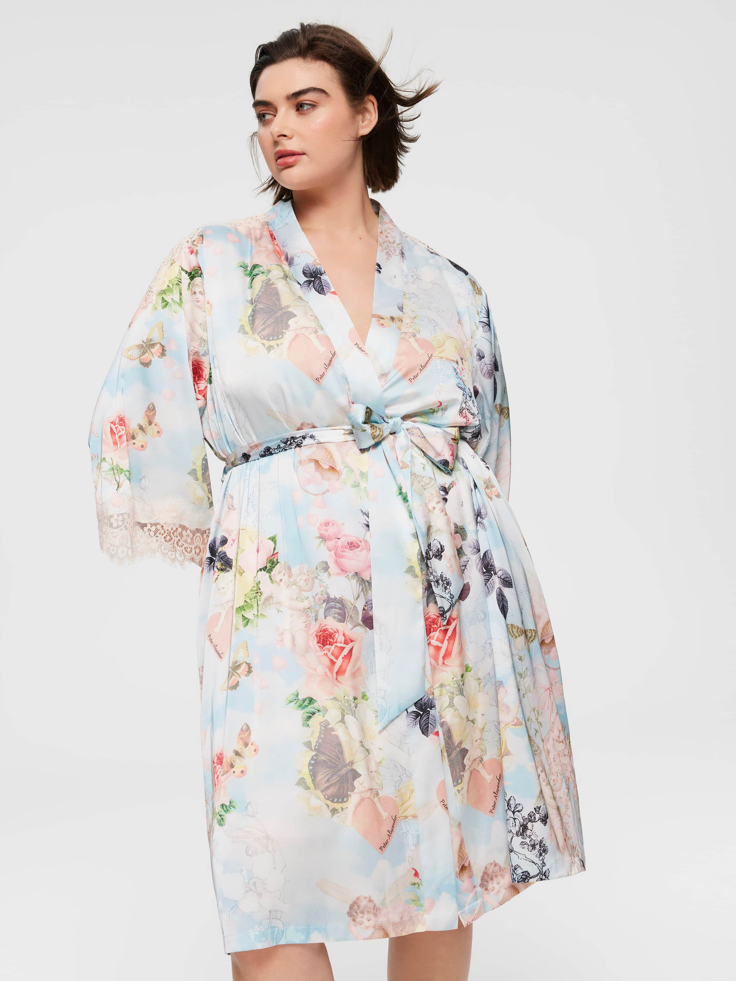 Plus size dressing gown sale afterpay