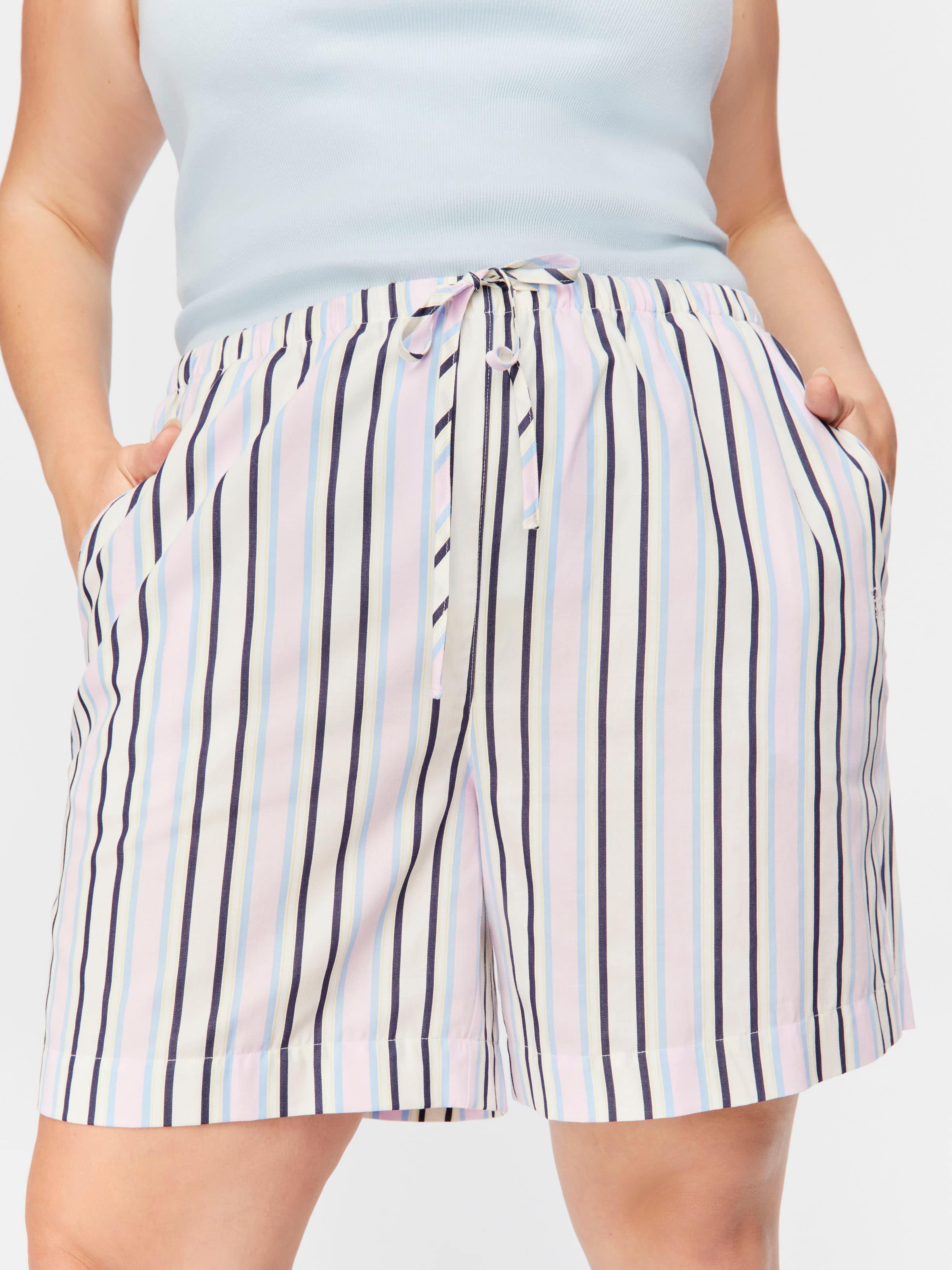 P.A. Plus Multi Stripe Short