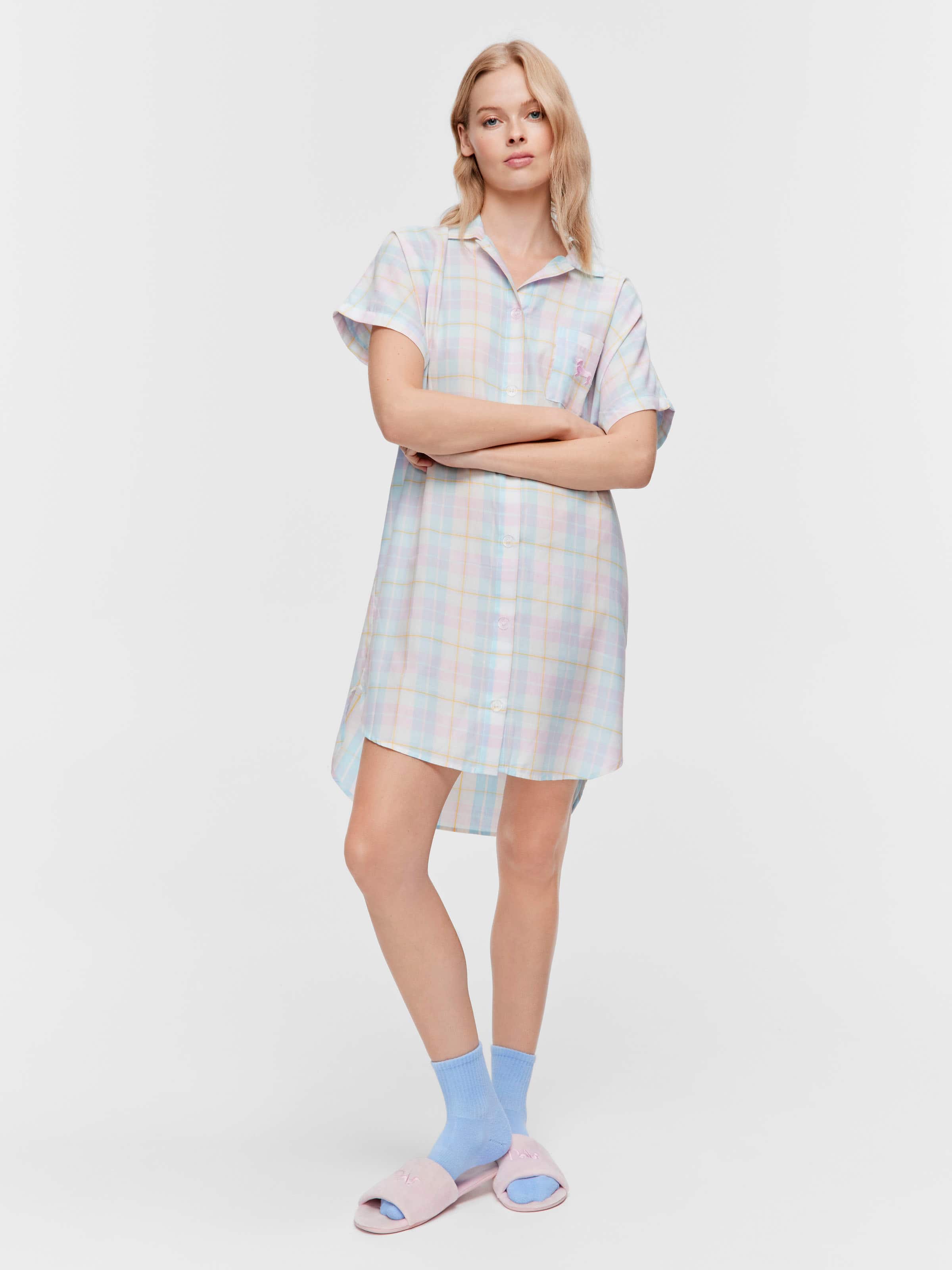 Check Boyfriend Nightshirt