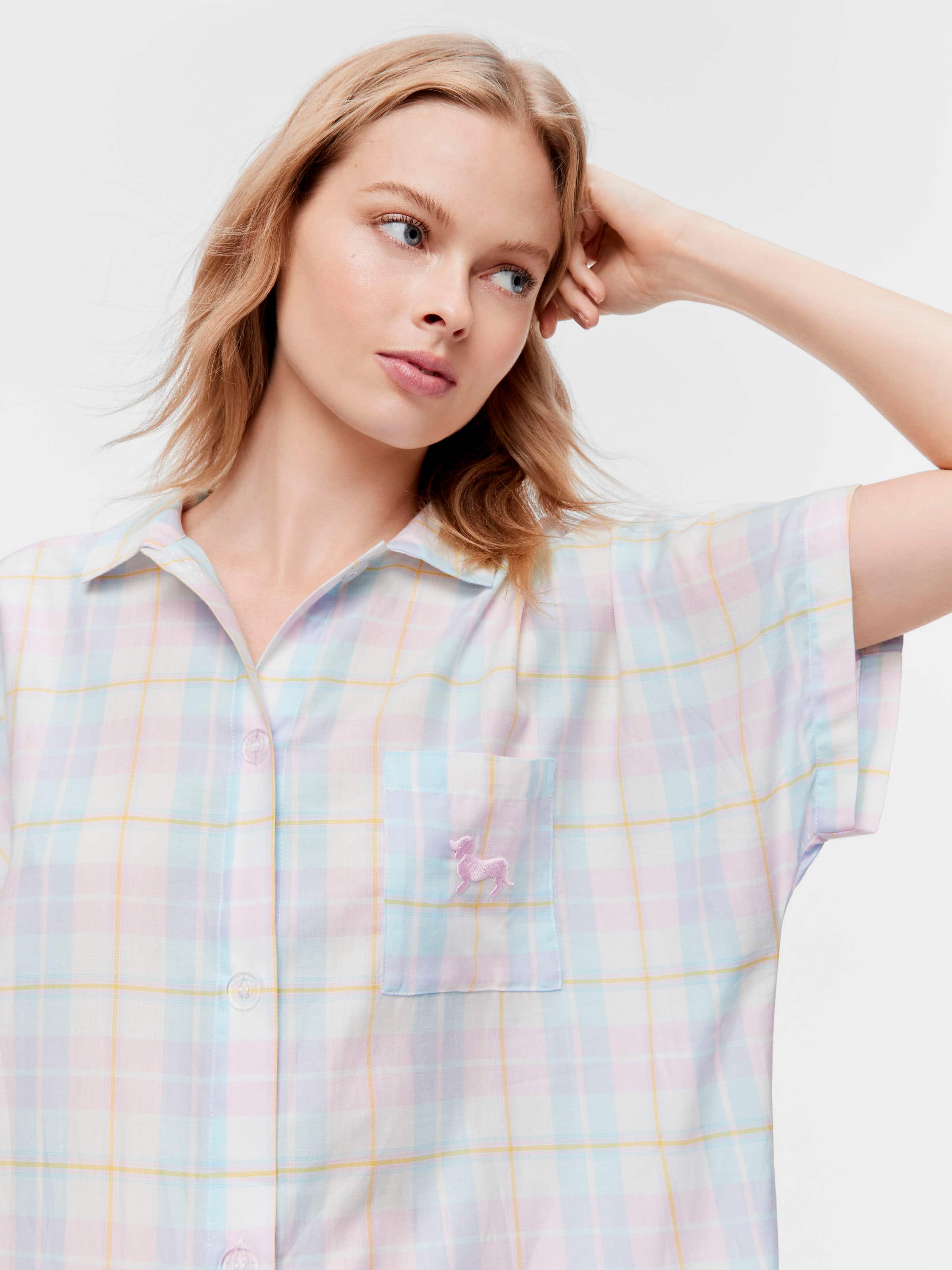 Check Boyfriend Nightshirt