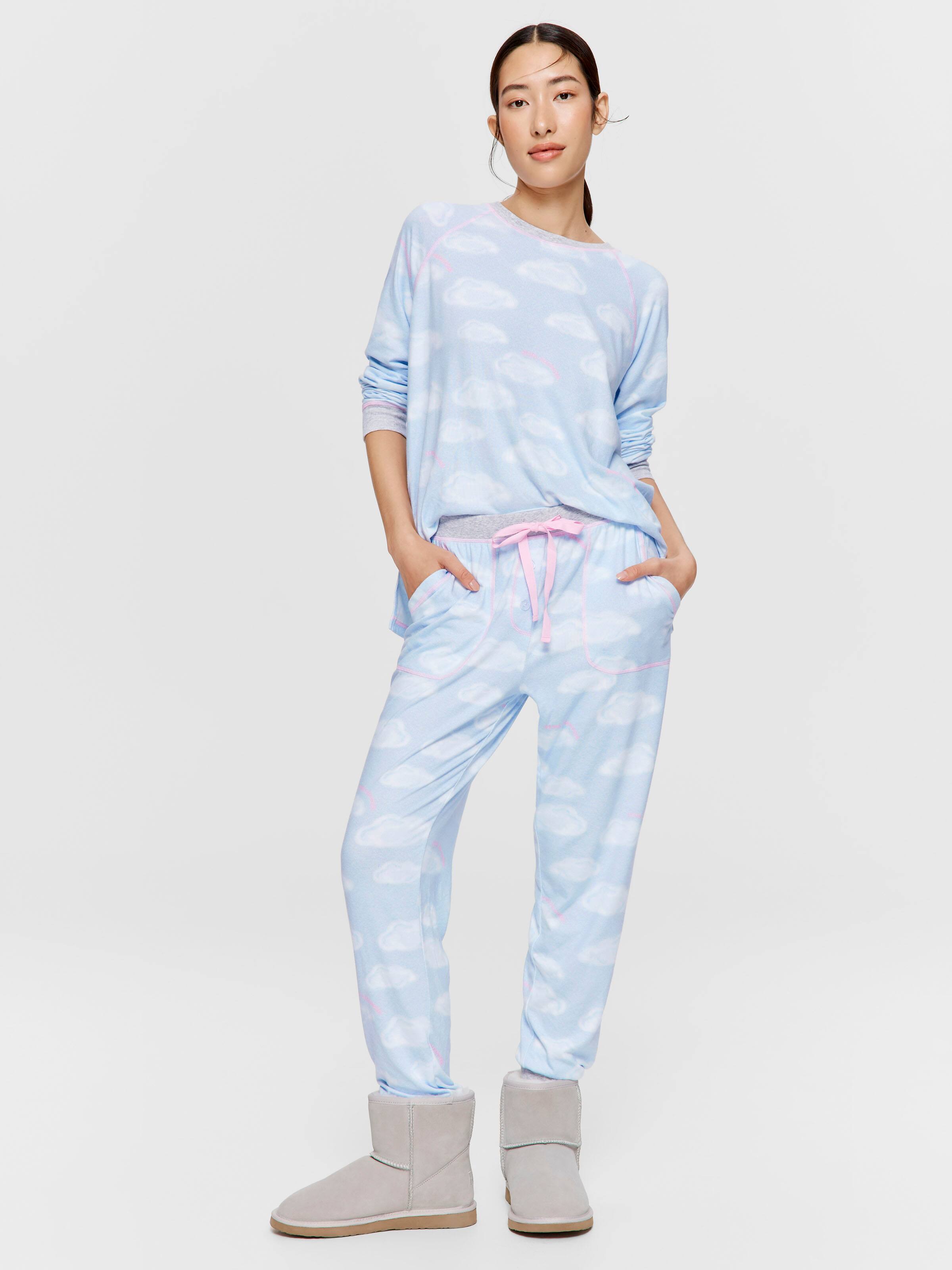 The Cat's Pajamas Women's Frida Cotton Poplin Pajama Pant